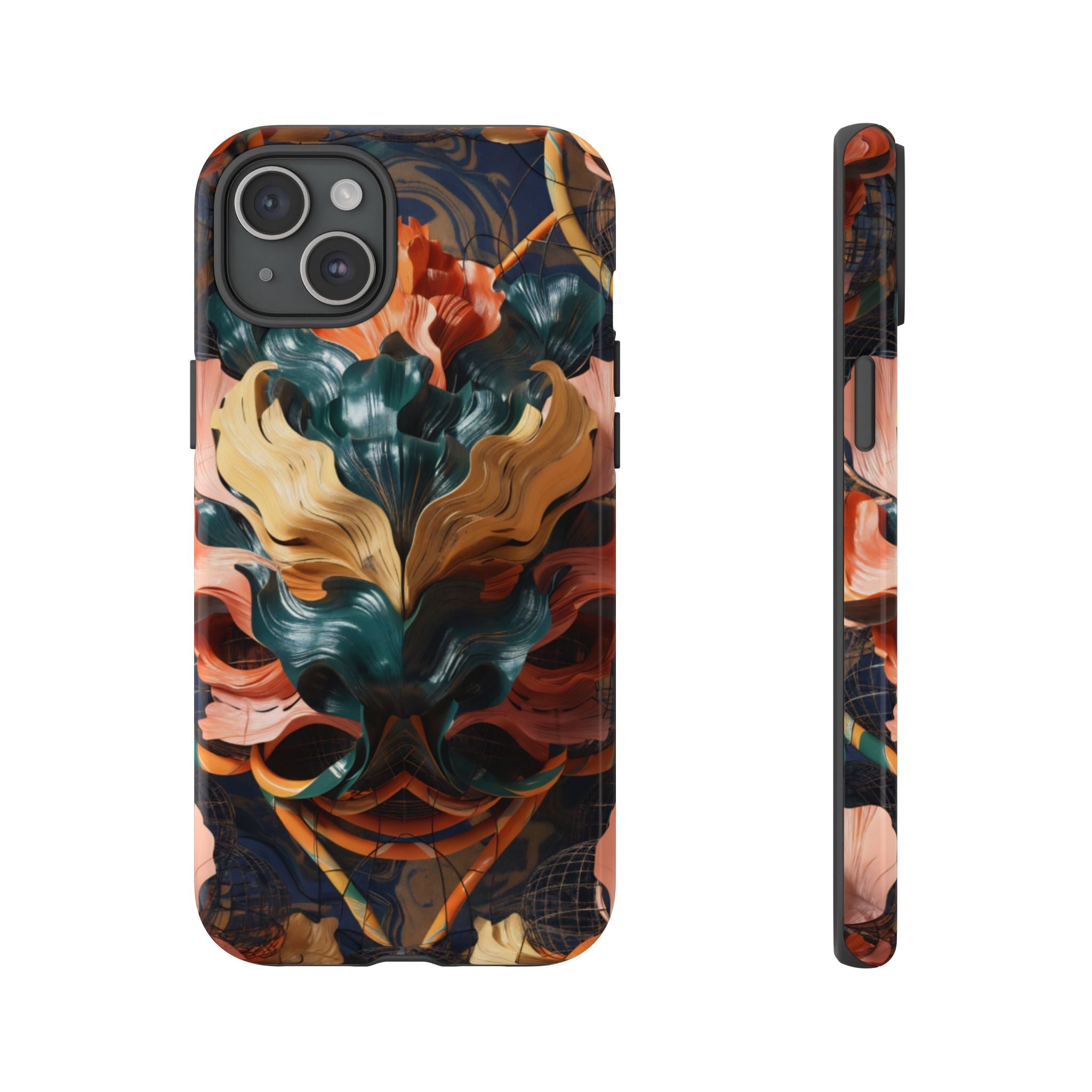 Dark Wild Abstract - Phone Case