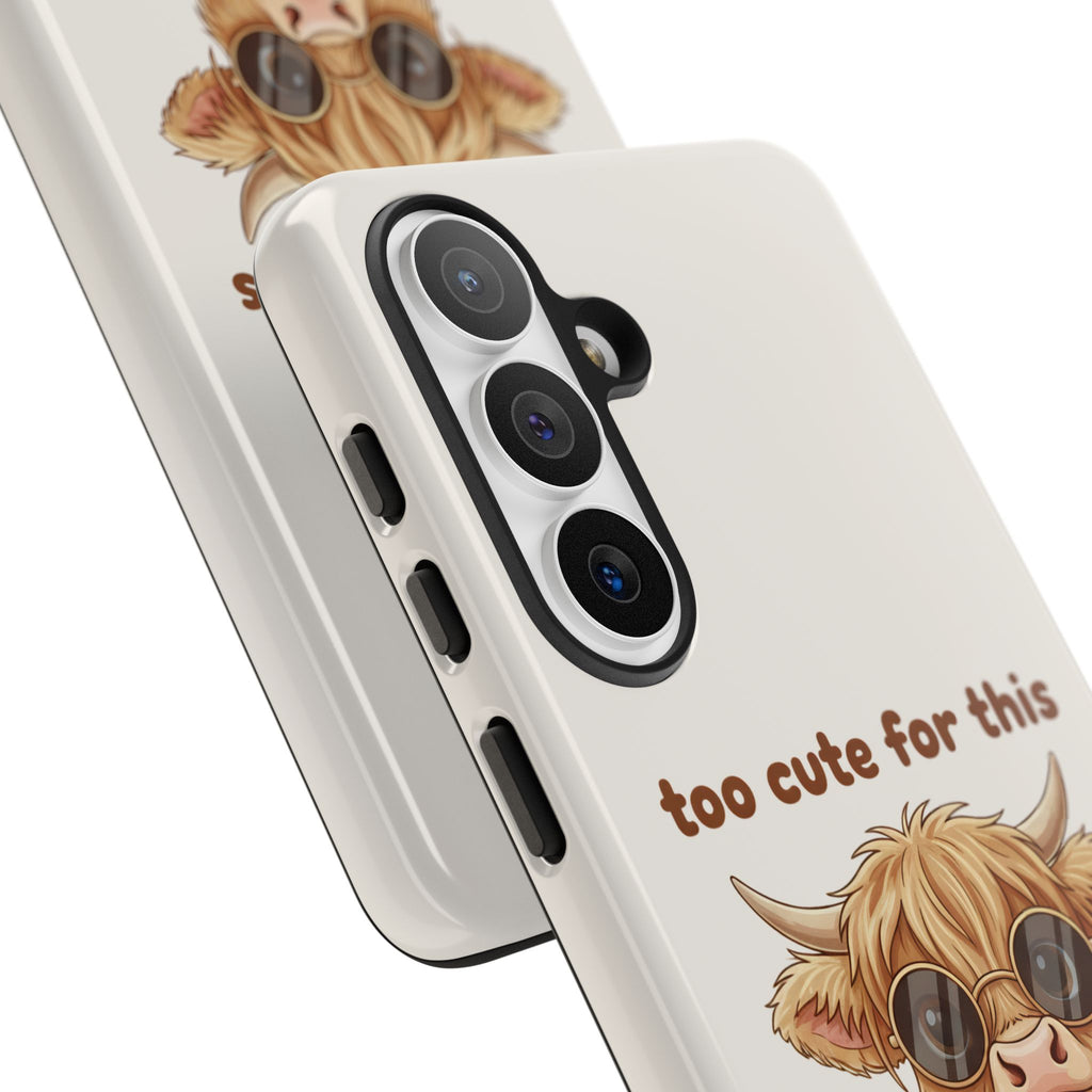 Highland Cow Phone Case — Too Cute for This Design