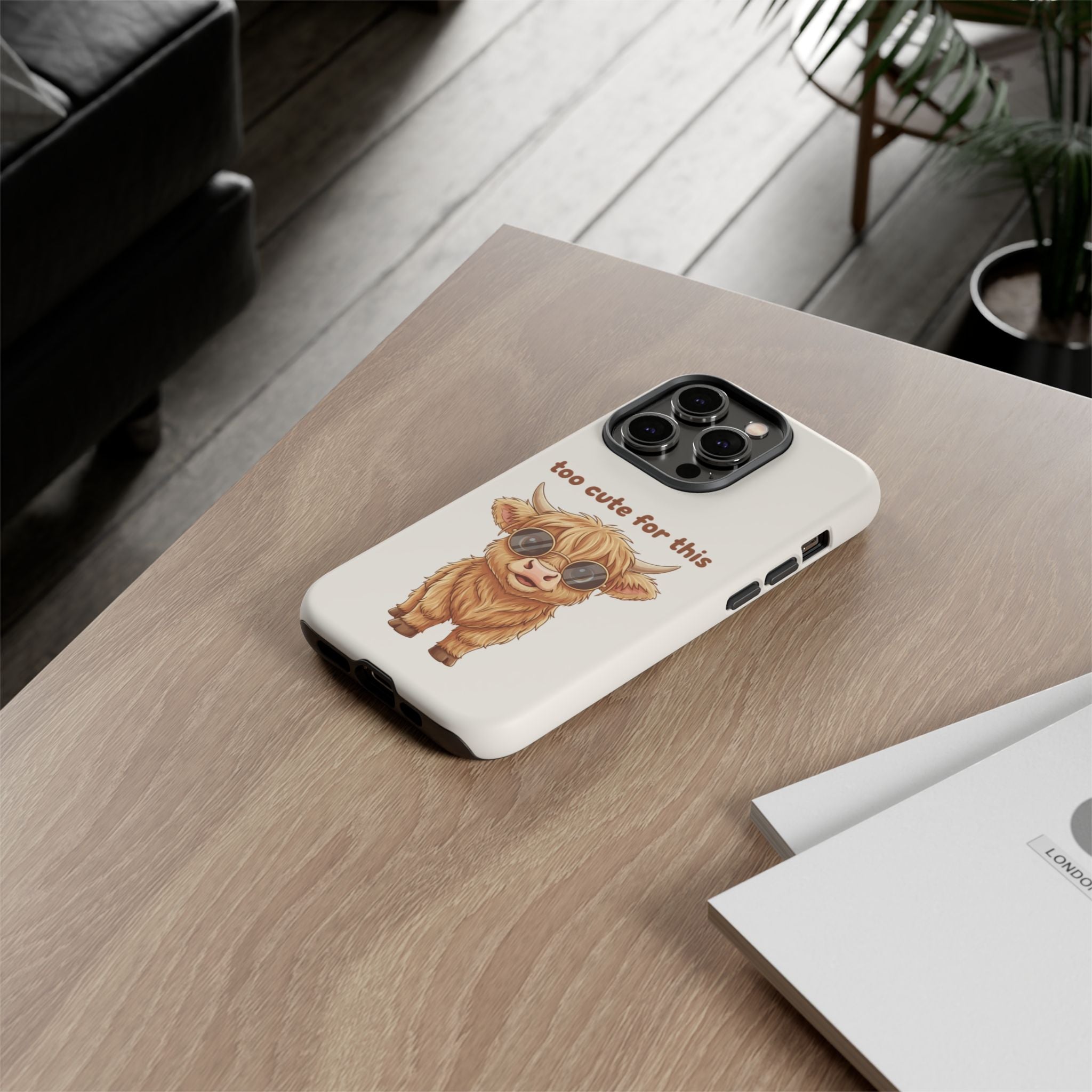 Highland Cow Phone Case — Too Cute for This Design