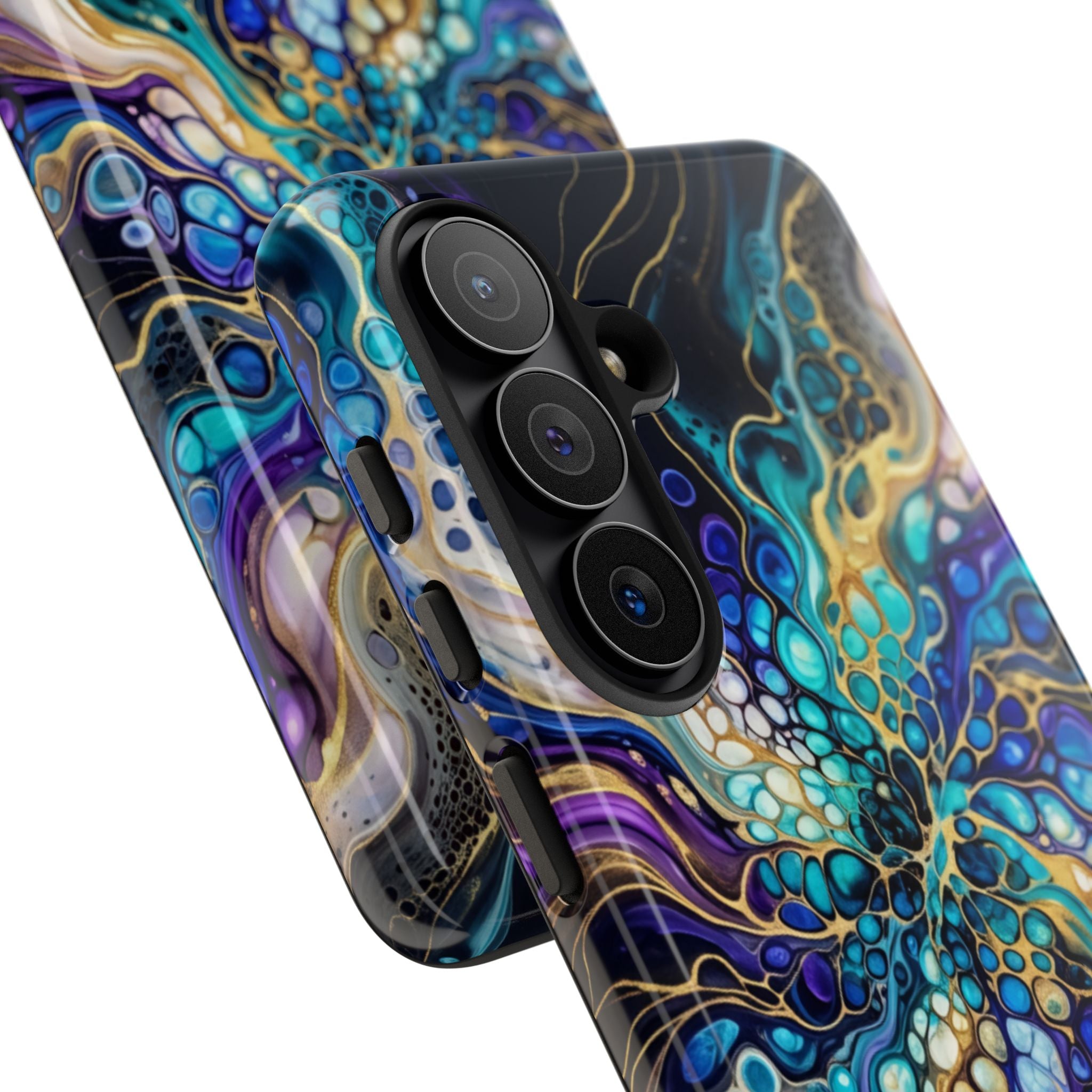 Liquid Cosmos Bloom - Phone Case
