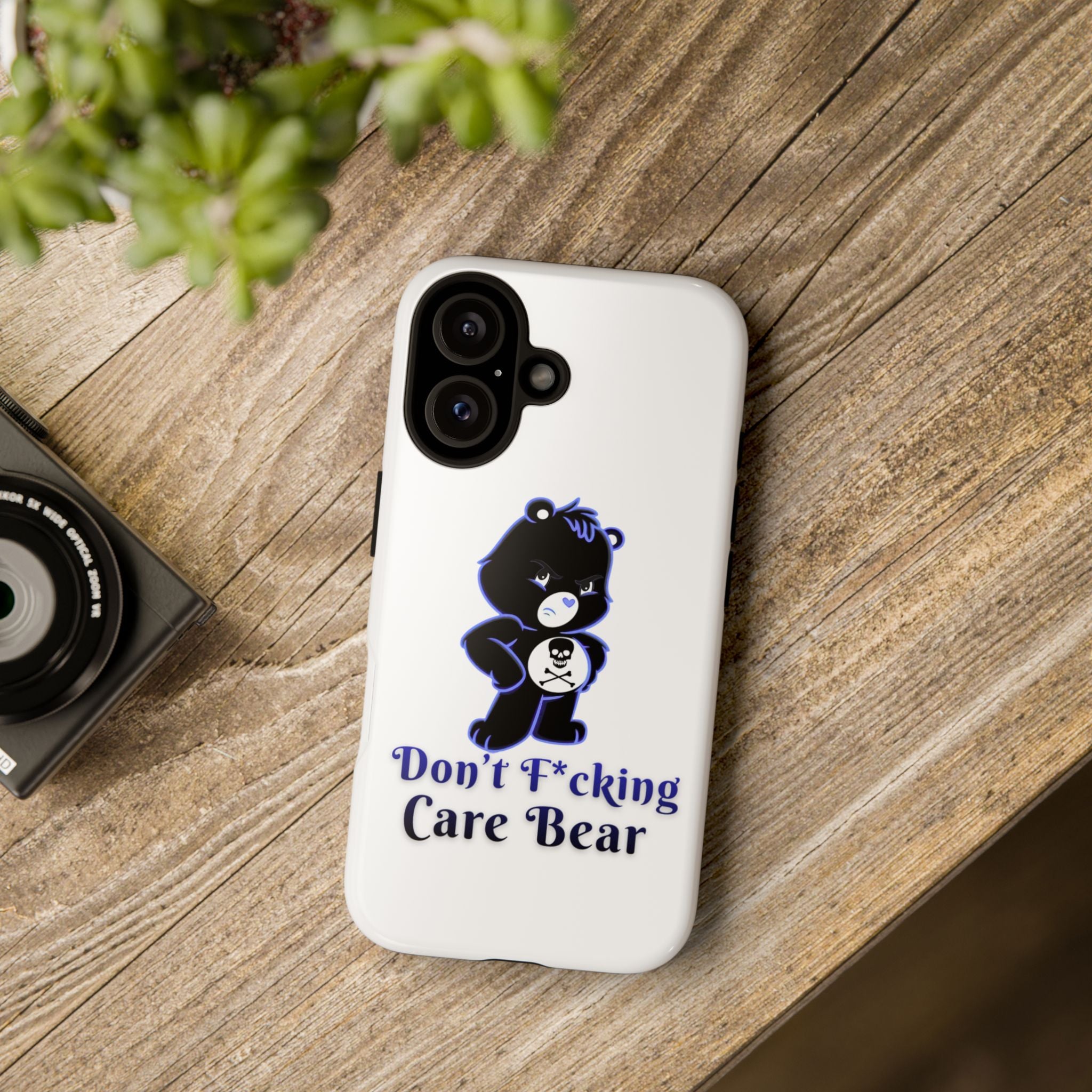 Don’t F*ing Care Bear - Phone Case
