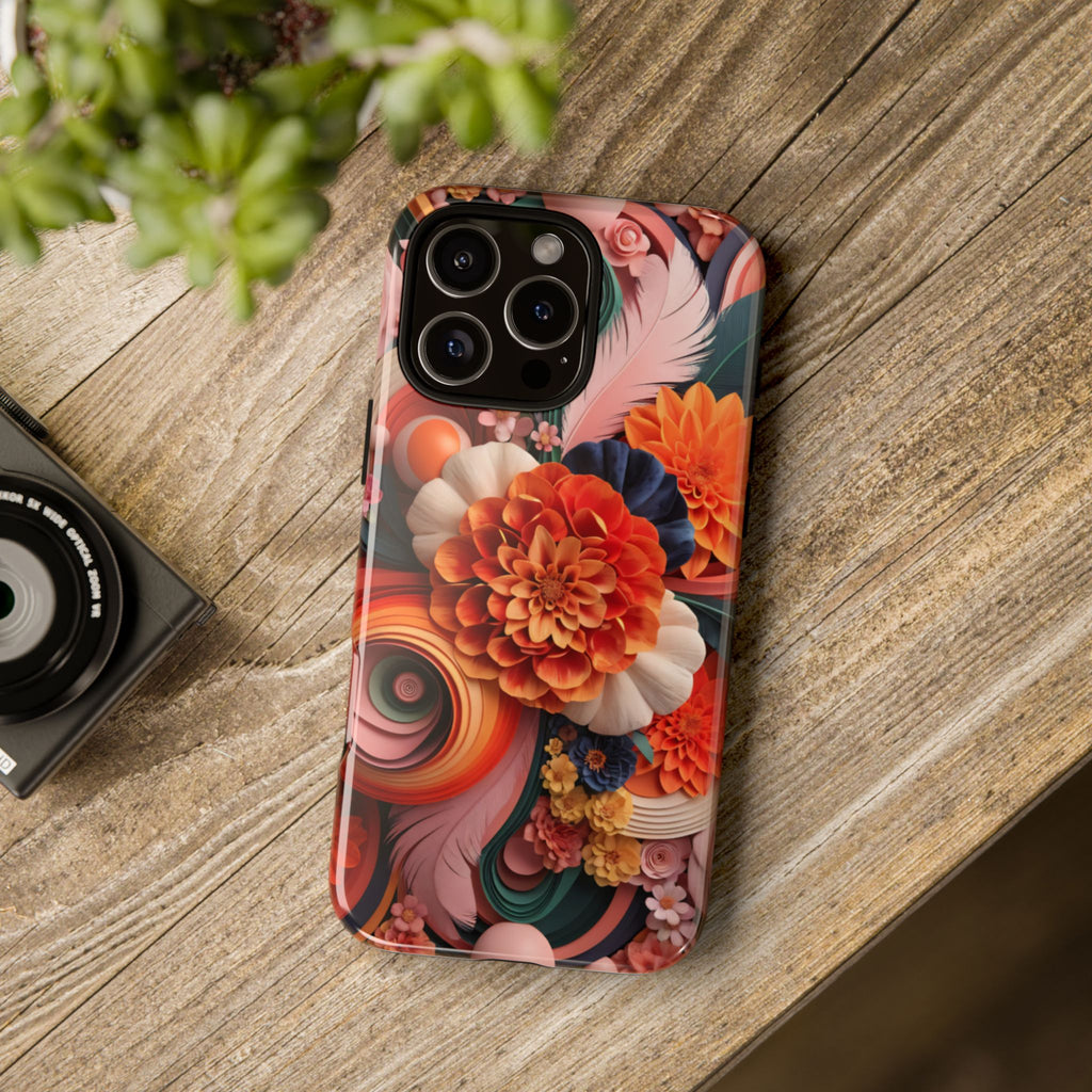 Bold Flower Bouquet - Phone Case