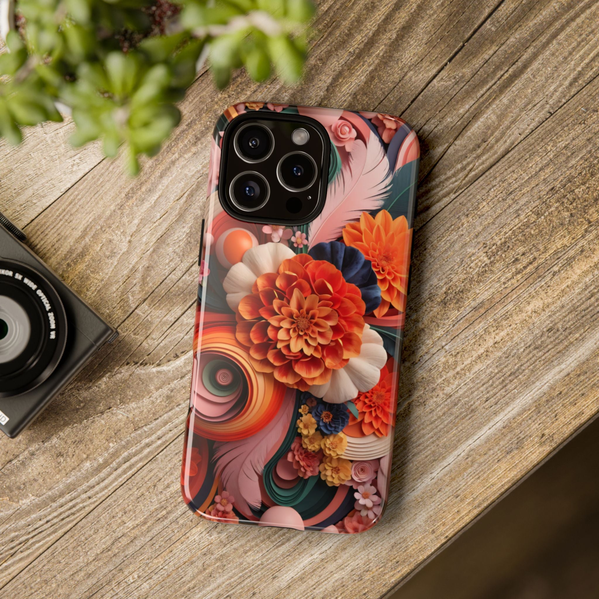 Bold Flower Bouquet - Phone Case