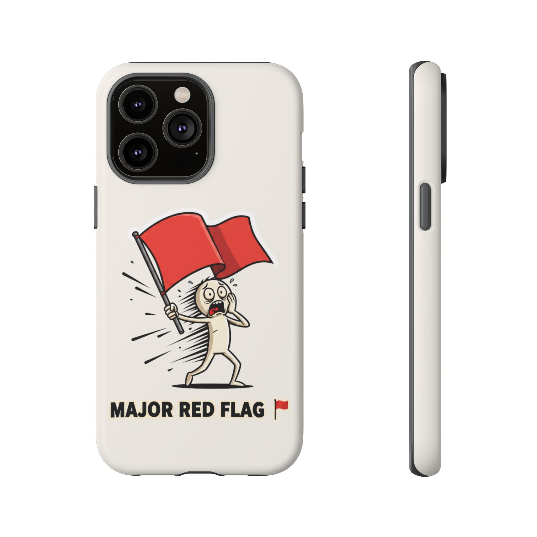 Major Red Flag Character - Phone Case