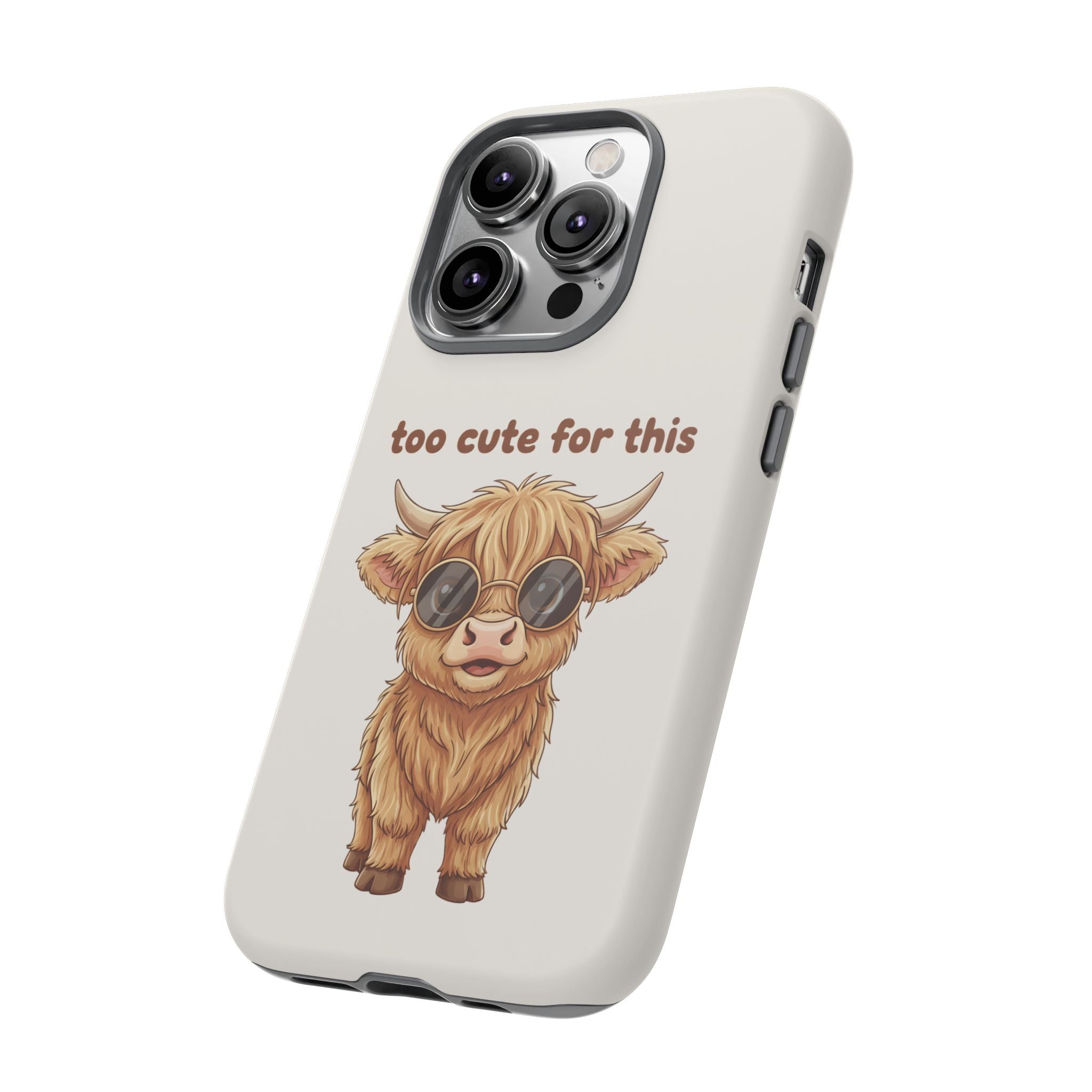 Highland Cow Phone Case — Too Cute for This Design