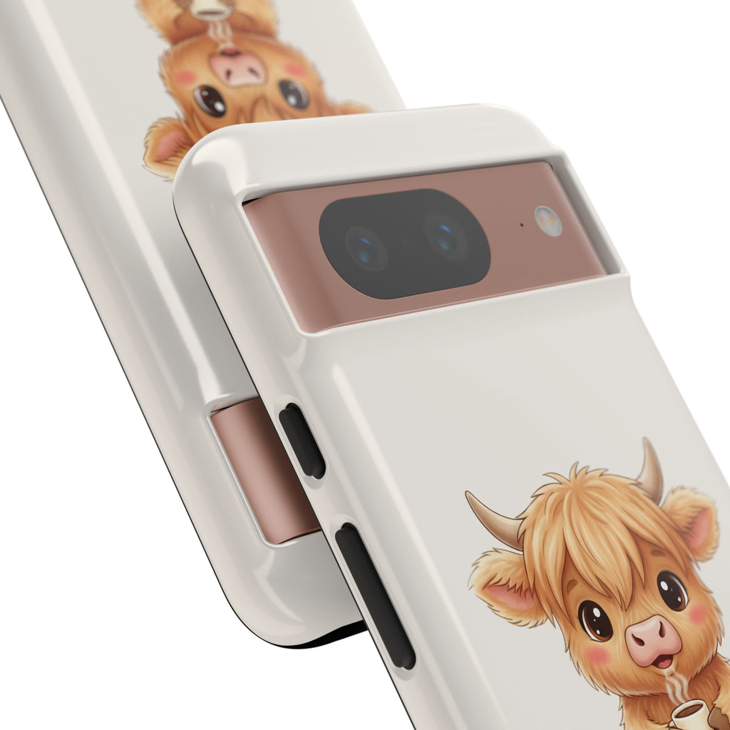Highland Cow Phone Case — Don’t Talk to Me Design