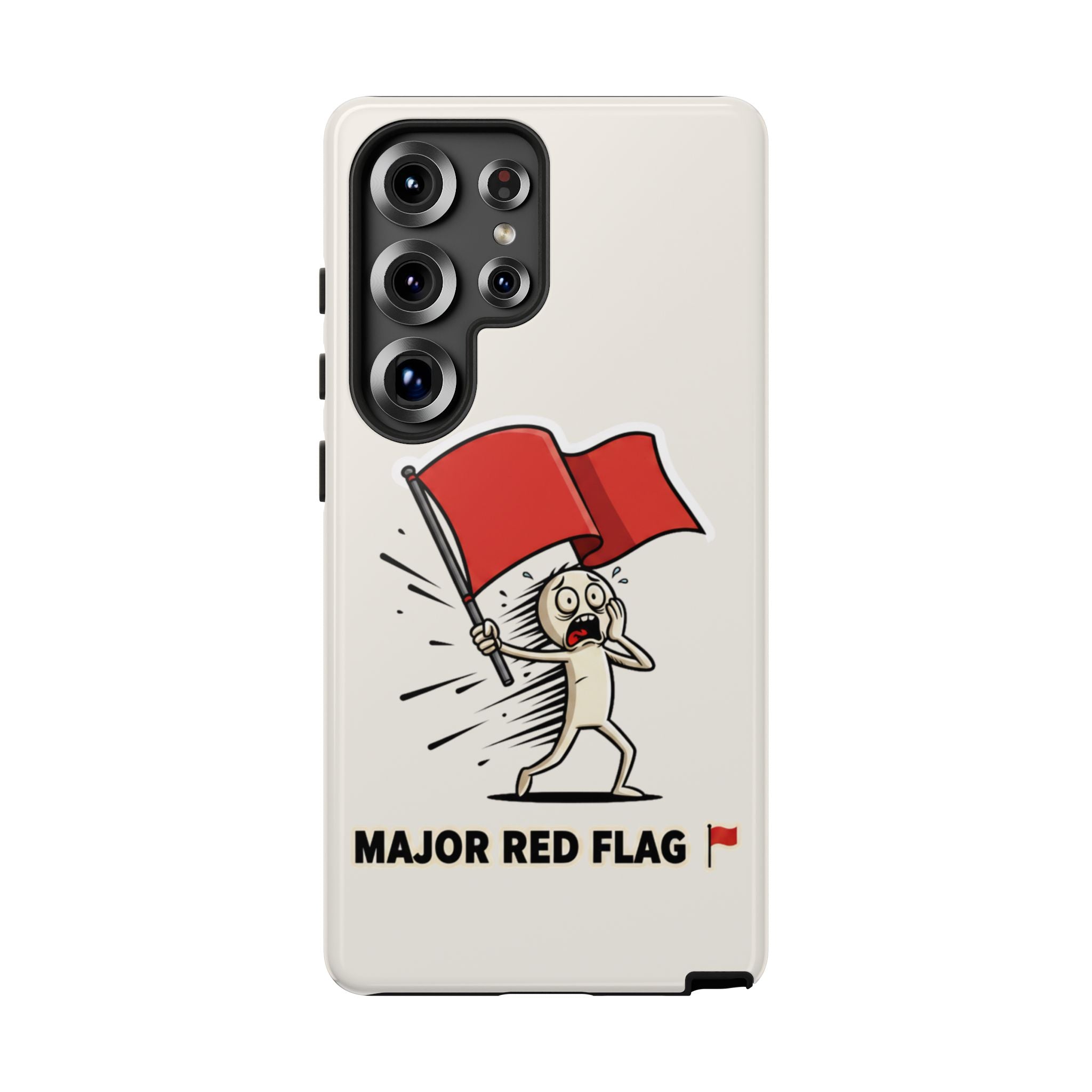 Major Red Flag Character - Phone Case