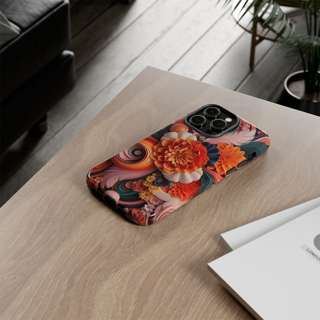 Bold Flower Bouquet - Phone Case