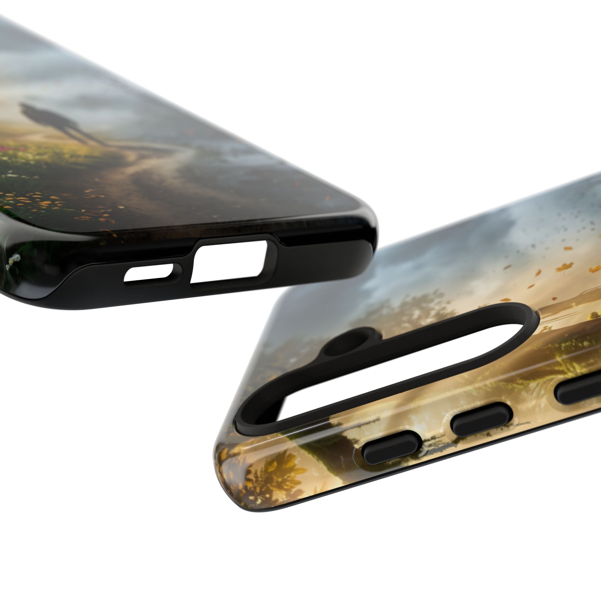 Contrasting Light/Dark Art - Phone Case