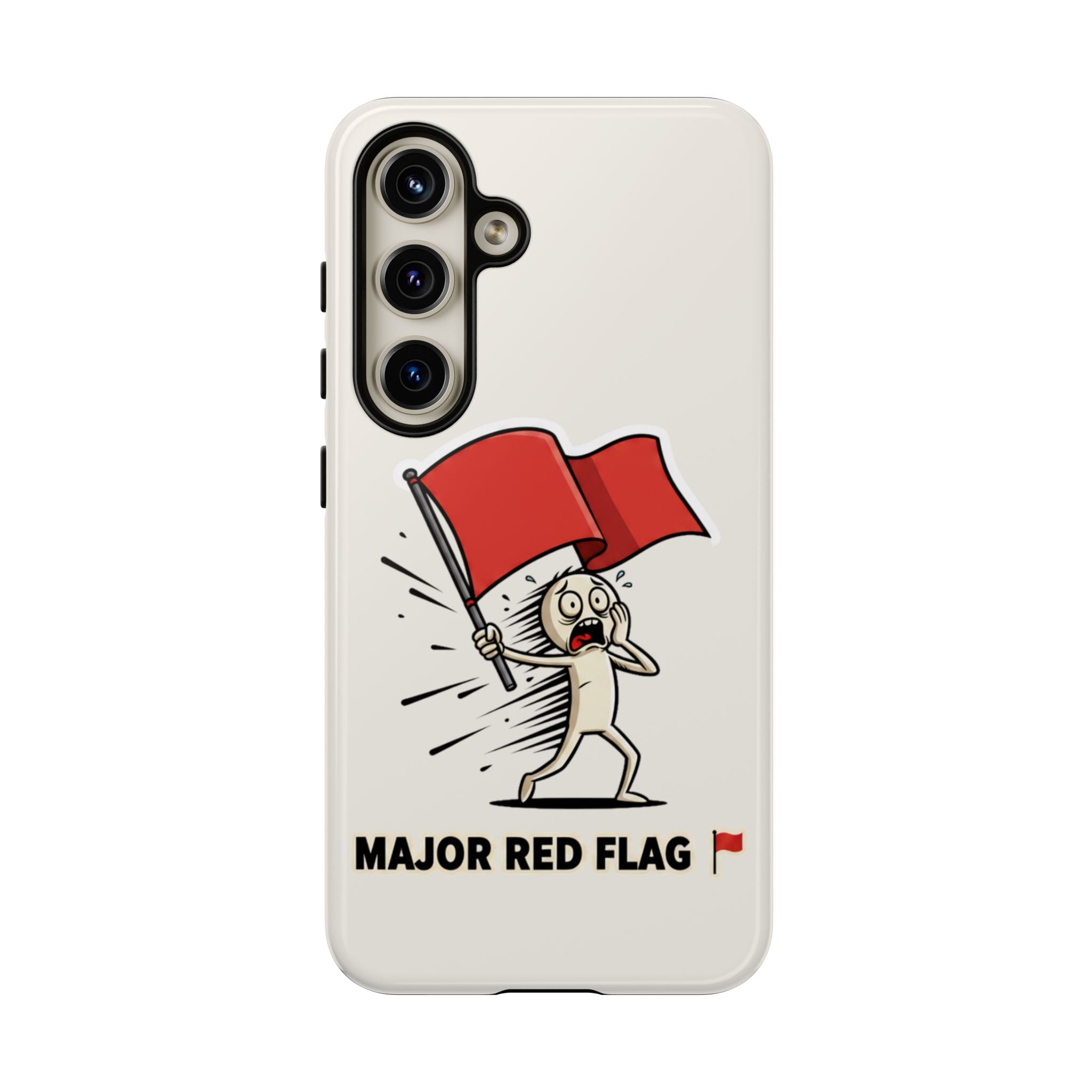 Major Red Flag Character - Phone Case