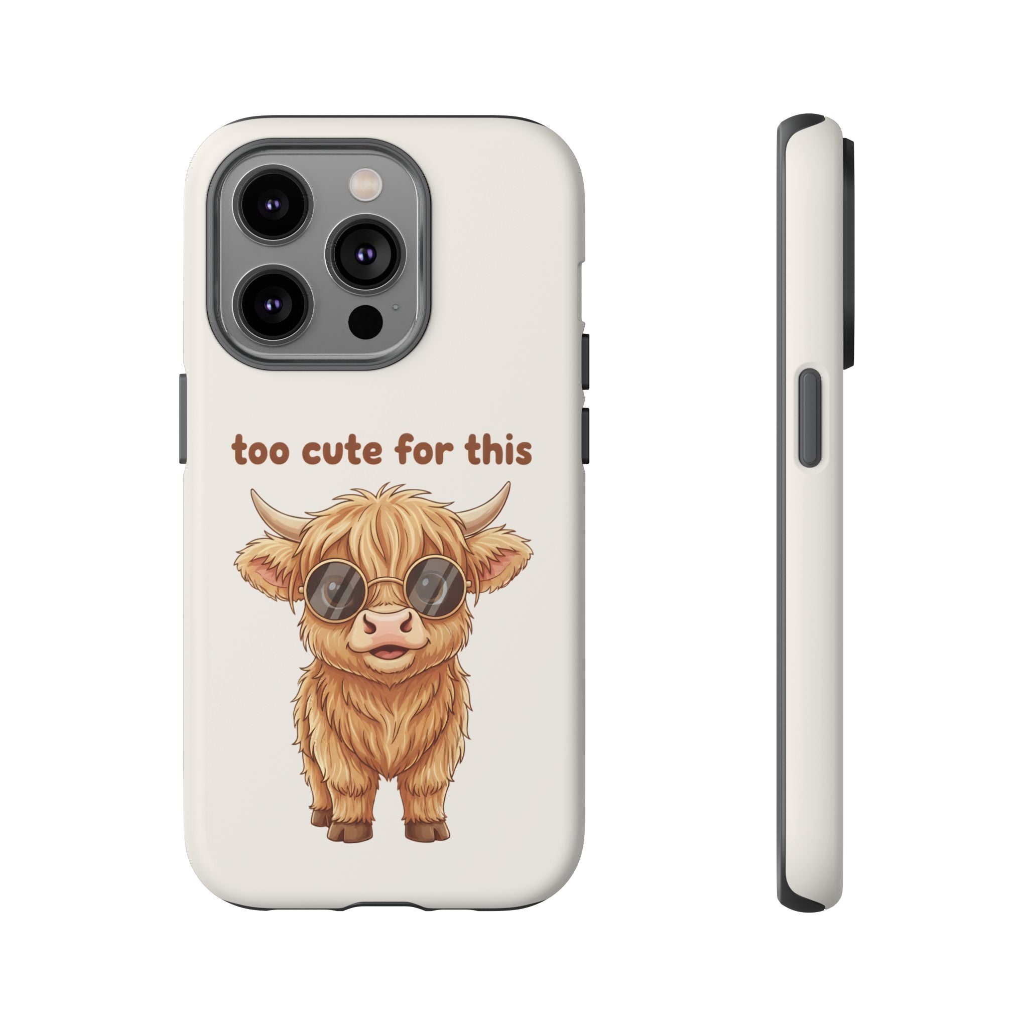 Highland Cow Phone Case — Too Cute for This Design