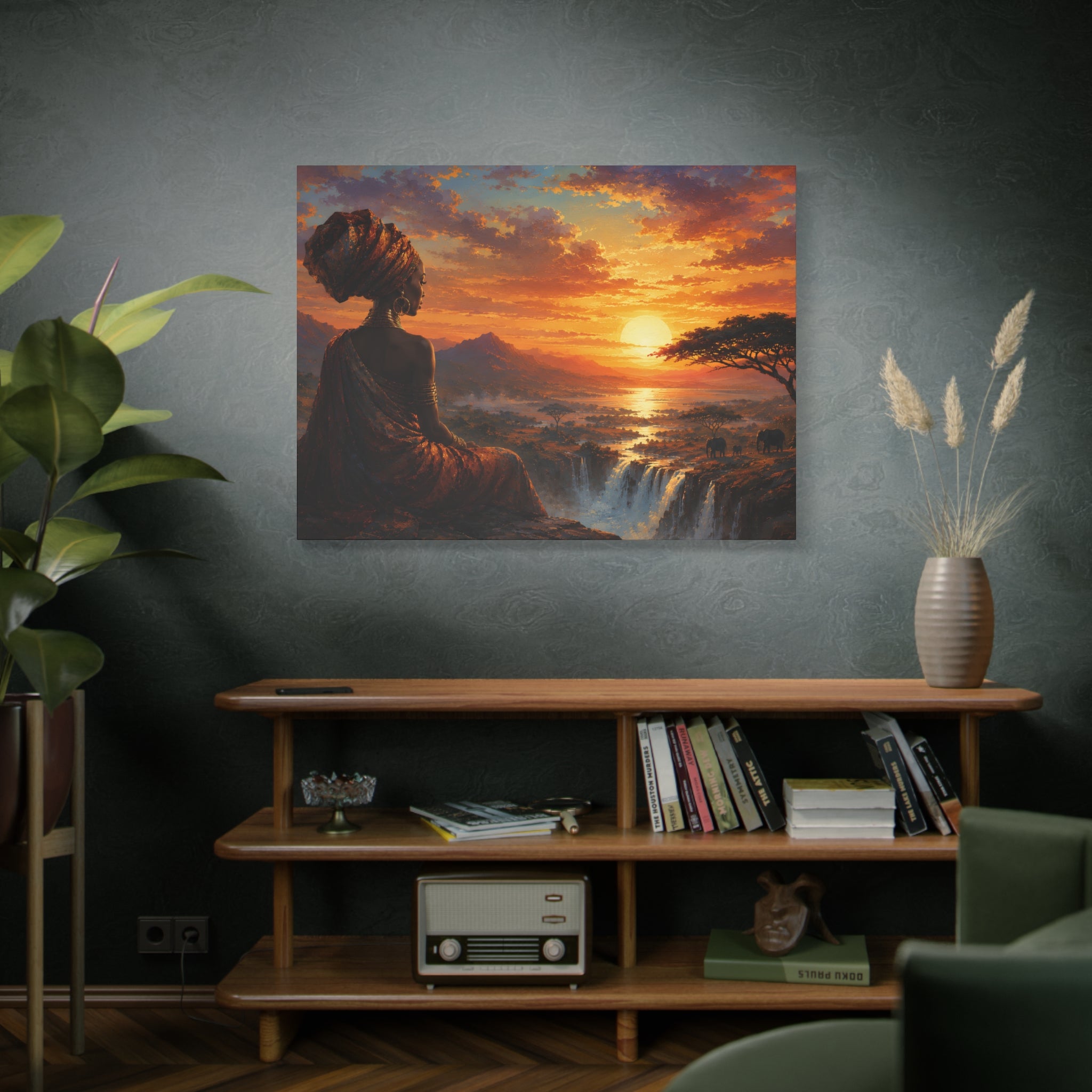 Nigeria Dream Landscape Matte Canvas