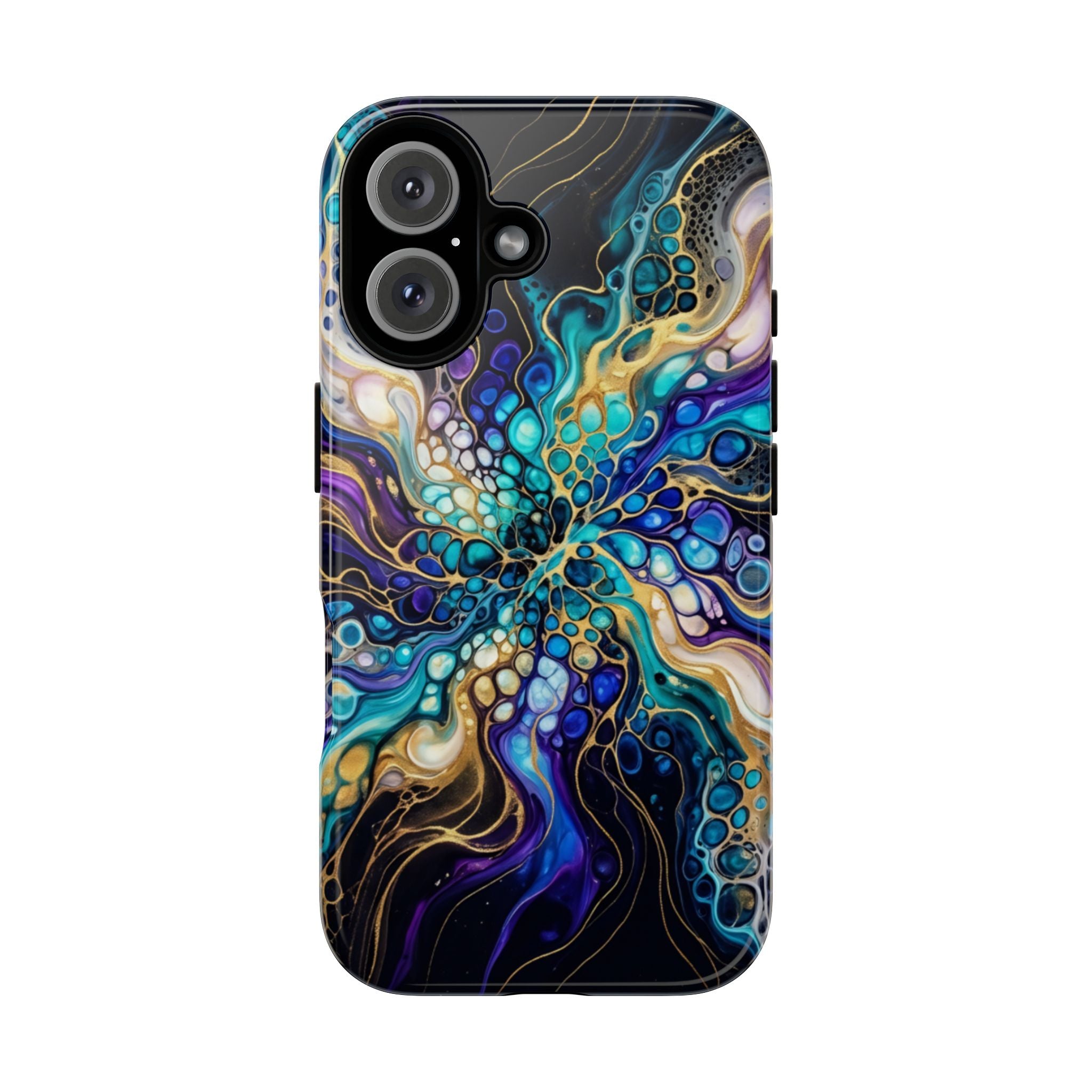 Liquid Cosmos Bloom - Phone Case