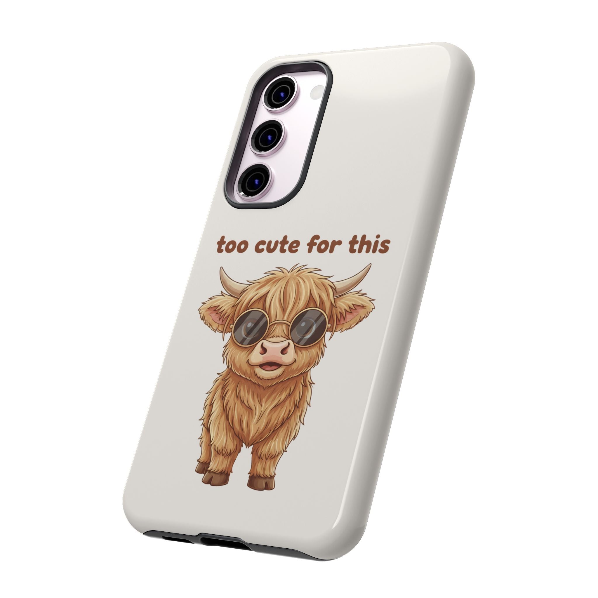 Highland Cow Phone Case — Too Cute for This Design