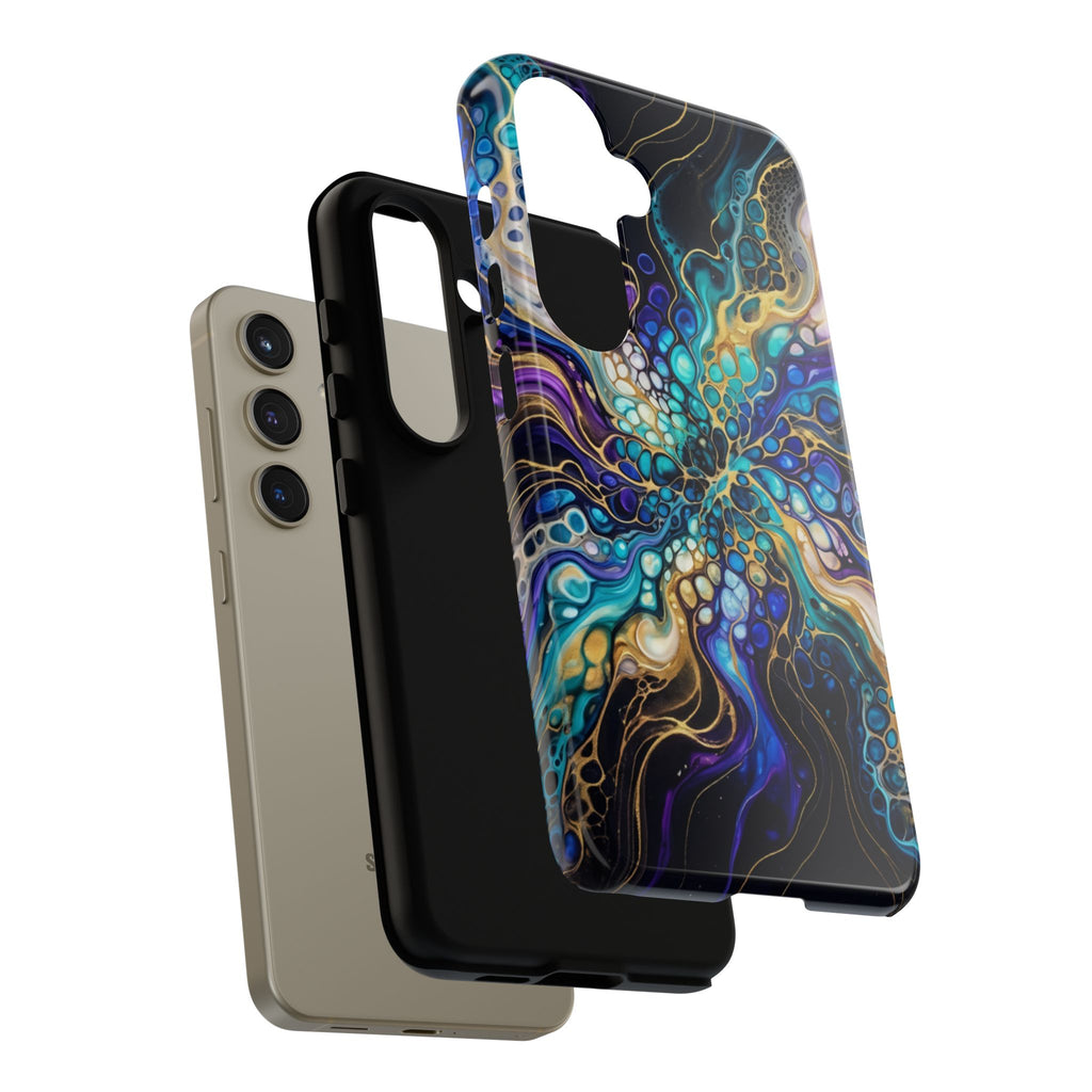 Liquid Cosmos Bloom - Phone Case