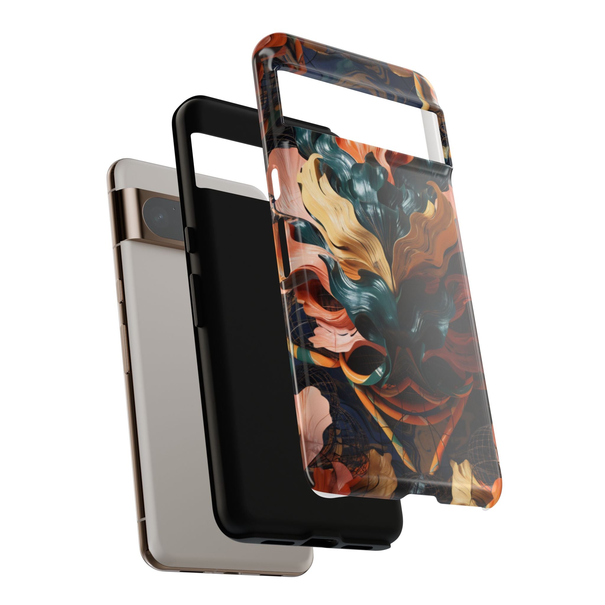 Dark Wild Abstract - Phone Case