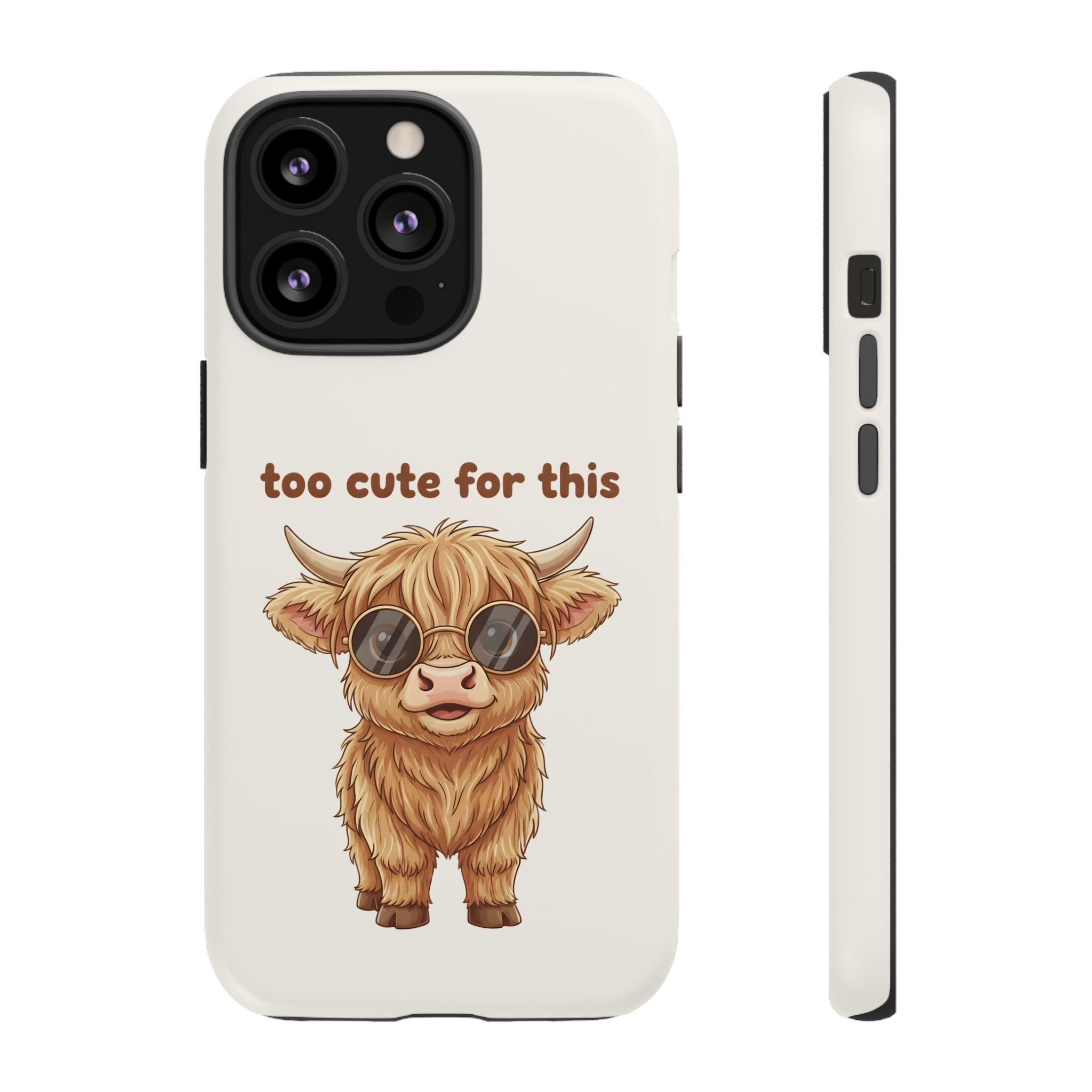 Highland Cow Phone Case — Too Cute for This Design