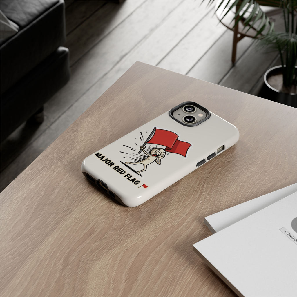 Major Red Flag Character - Phone Case