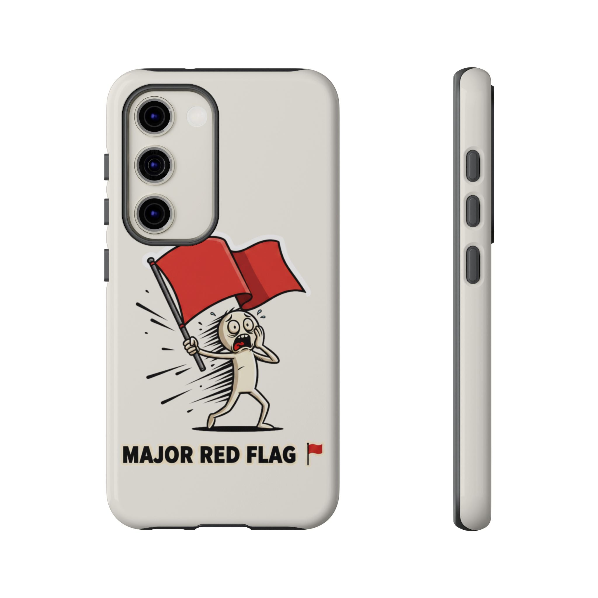 Major Red Flag Character - Phone Case