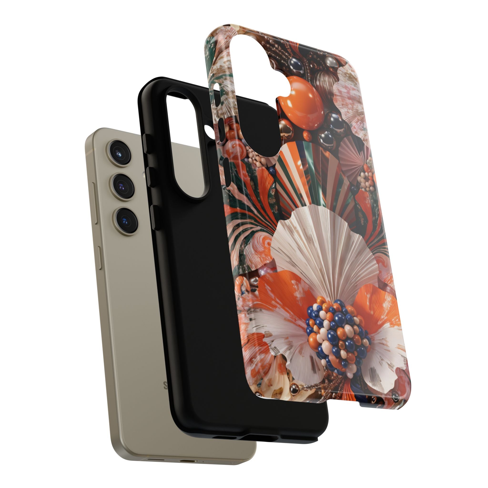 Colorful Fan Abstract - Phone Case