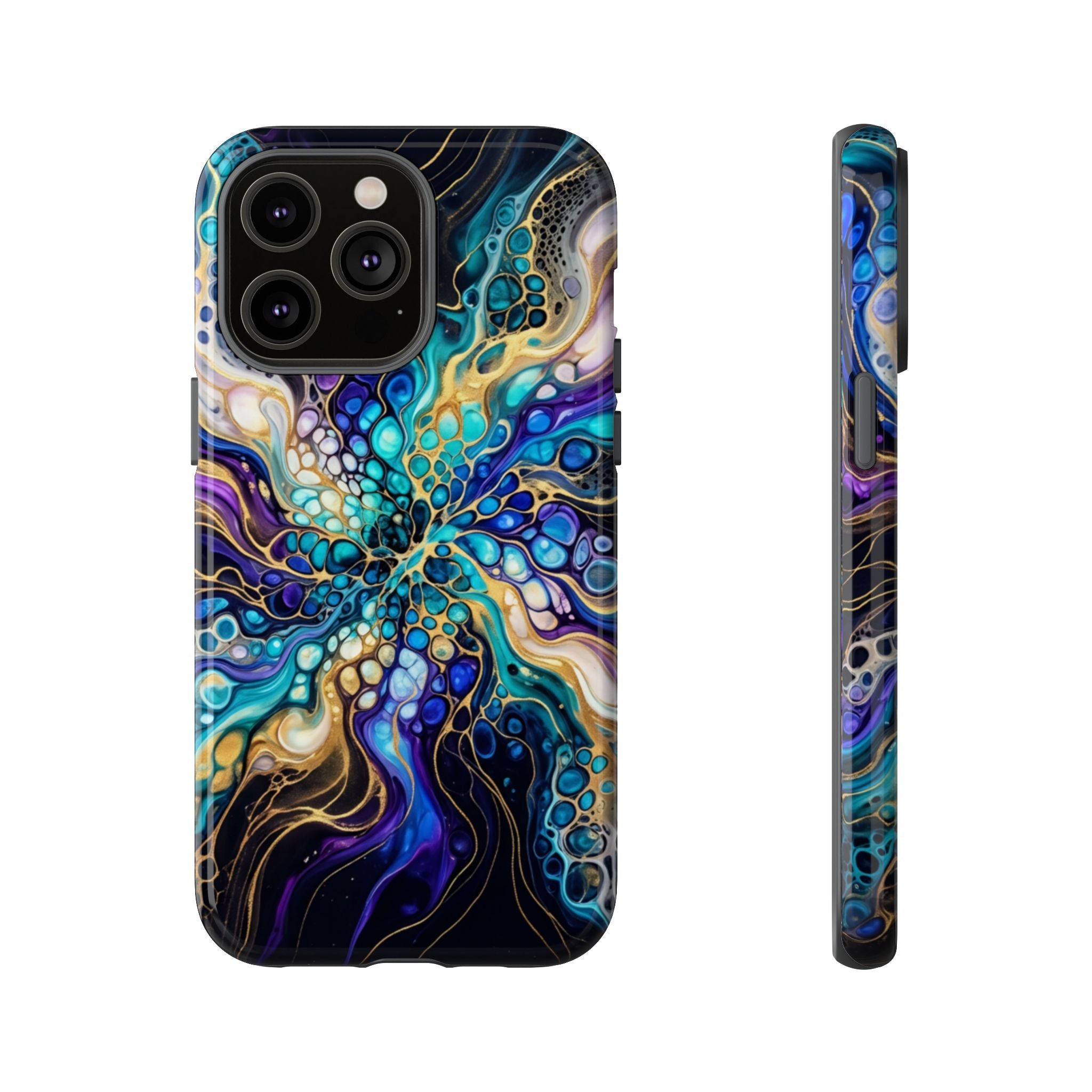 Liquid Cosmos Bloom - Phone Case