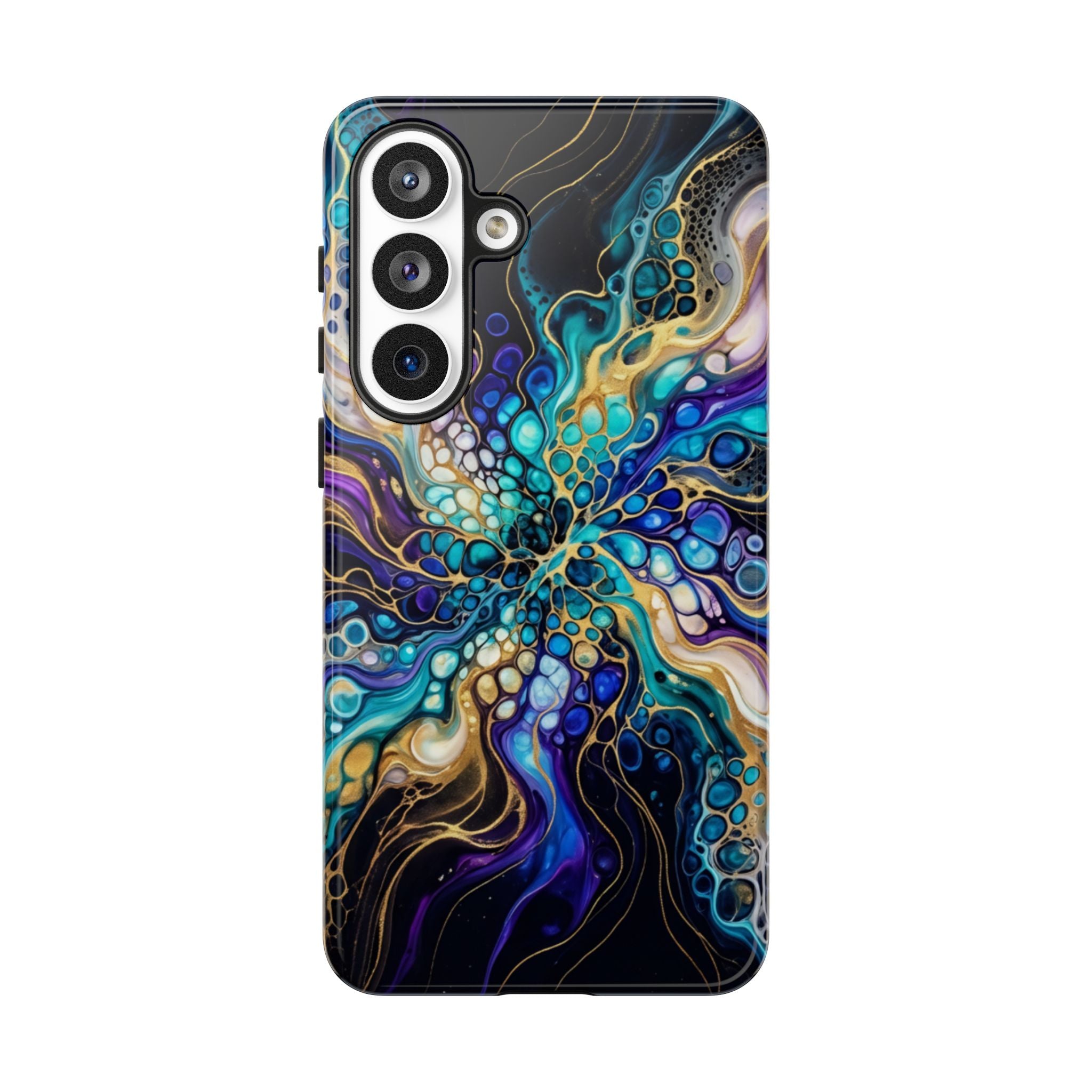 Liquid Cosmos Bloom - Phone Case