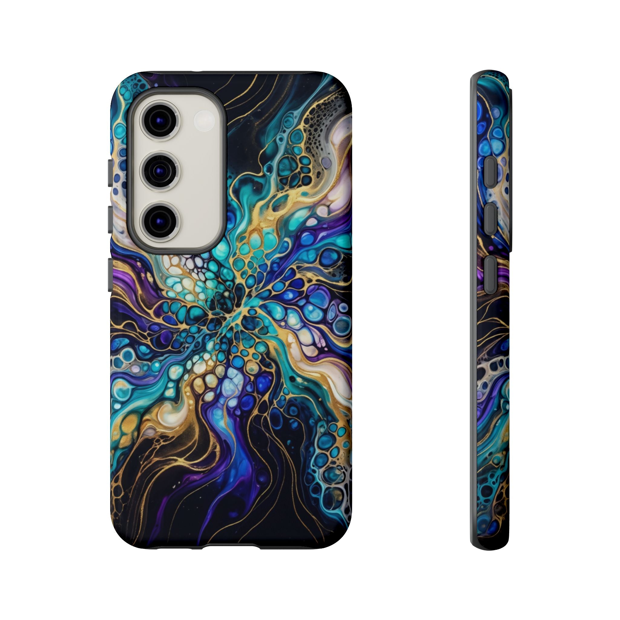 Liquid Cosmos Bloom - Phone Case