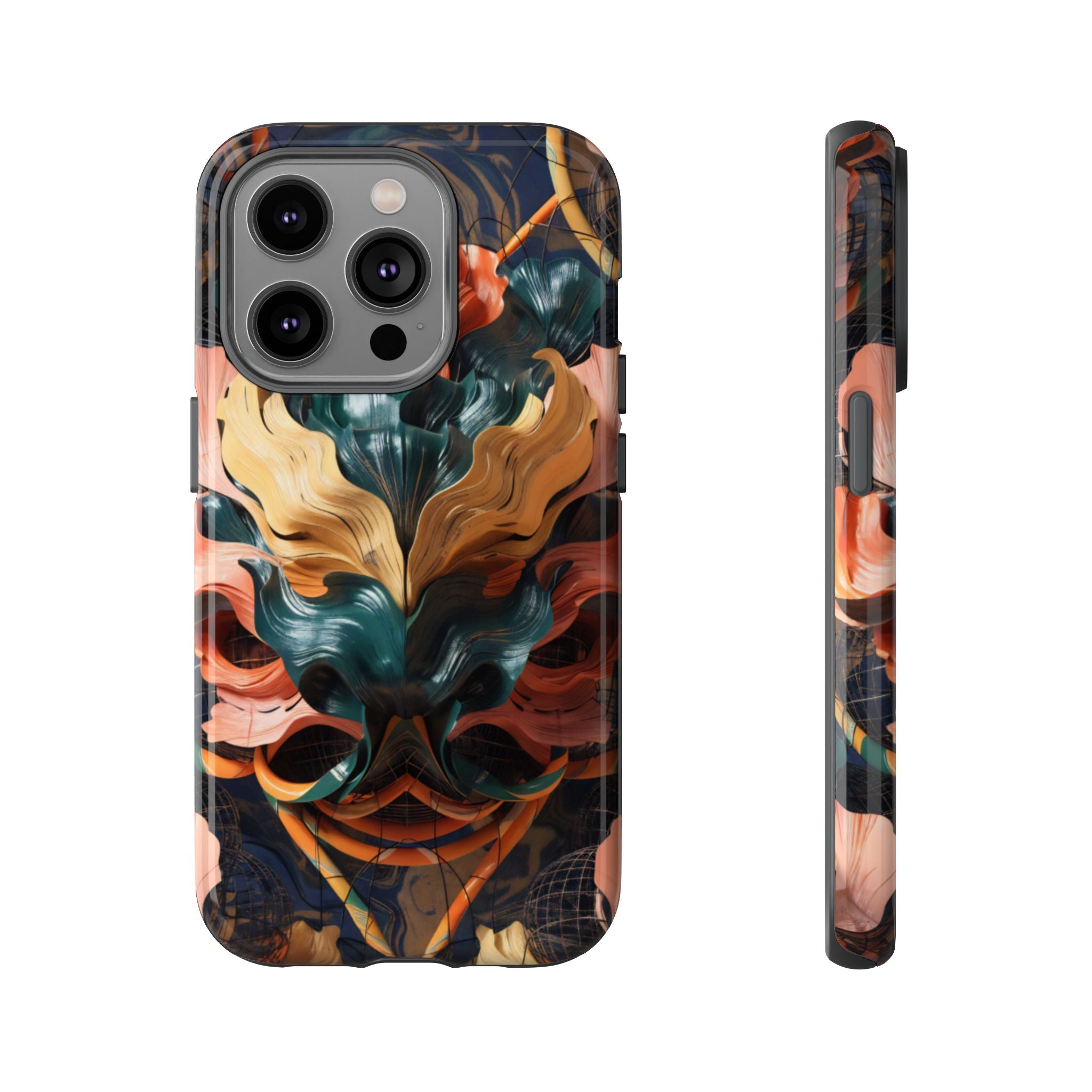 Dark Wild Abstract - Phone Case