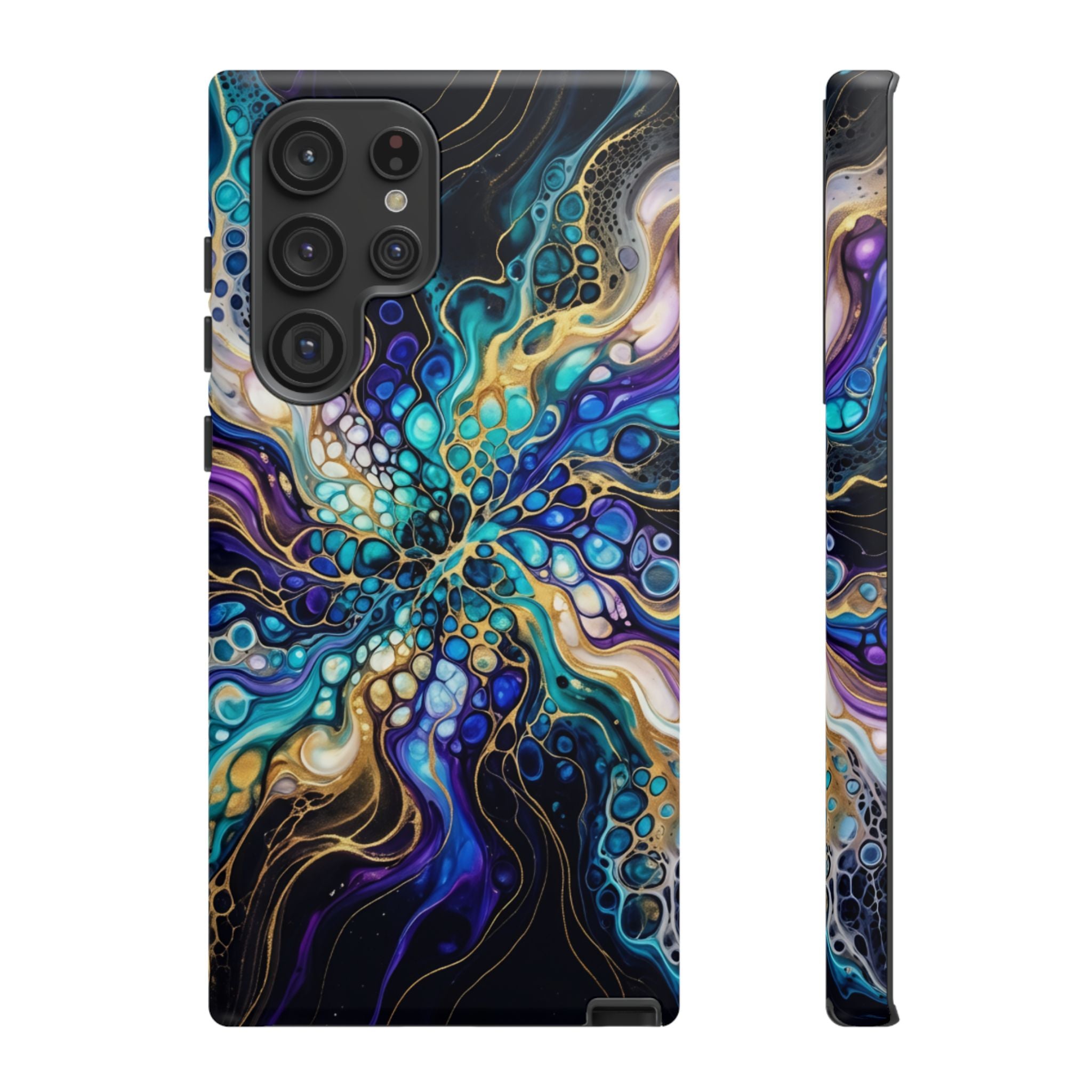 Liquid Cosmos Bloom - Phone Case