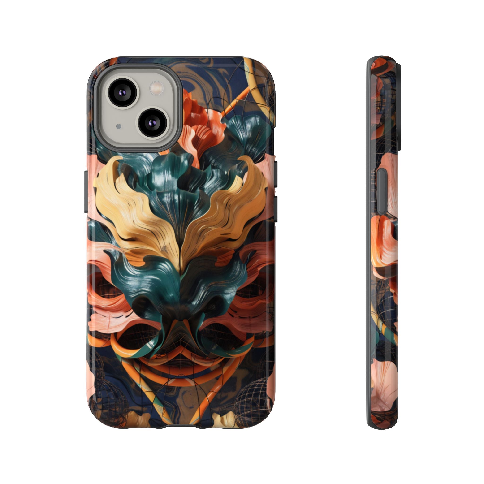 Dark Wild Abstract - Phone Case