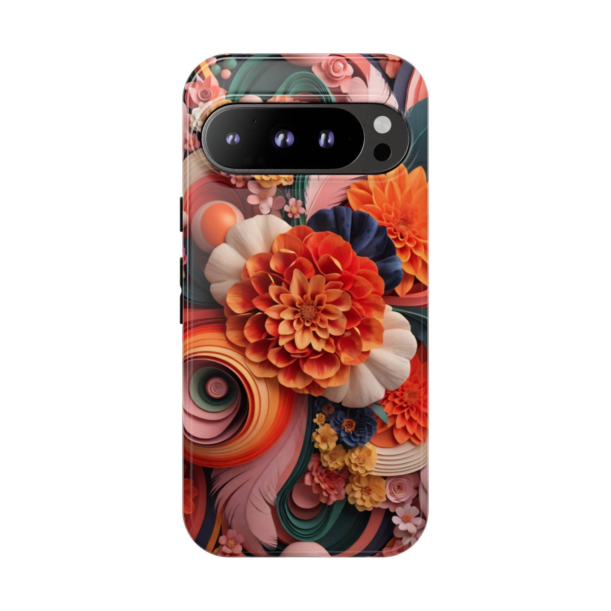 Bold Flower Bouquet - Phone Case