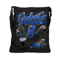 Grab n' Go Tote Bag — Blue Travel Essentials Adjustable Shoulder Tote