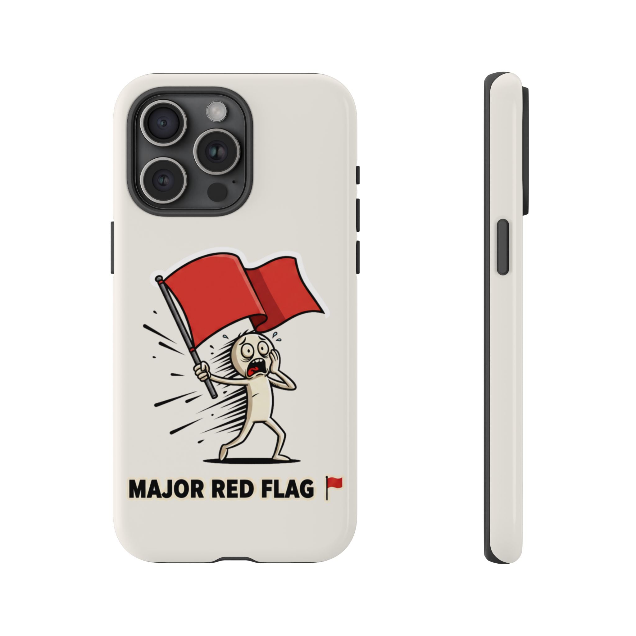 Major Red Flag Character - Phone Case