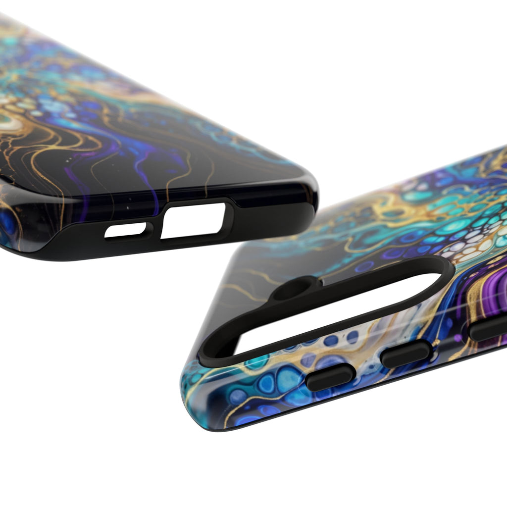 Liquid Cosmos Bloom - Phone Case
