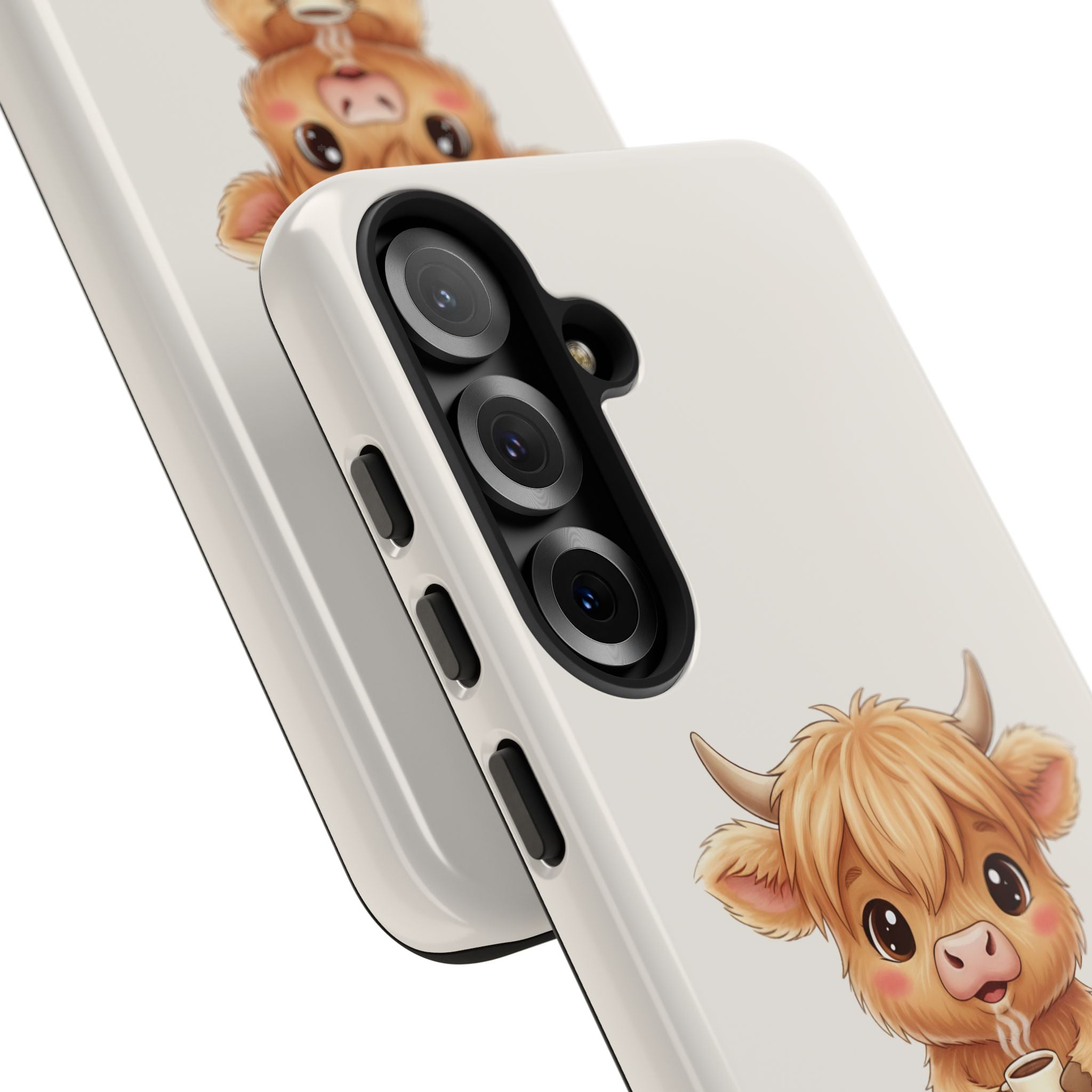 Highland Cow Phone Case — Don’t Talk to Me Design