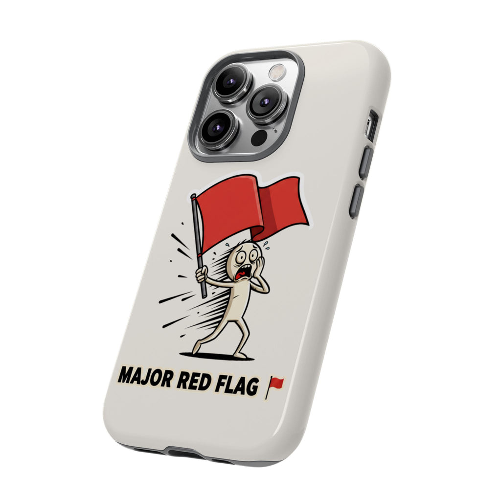 Major Red Flag Character - Phone Case
