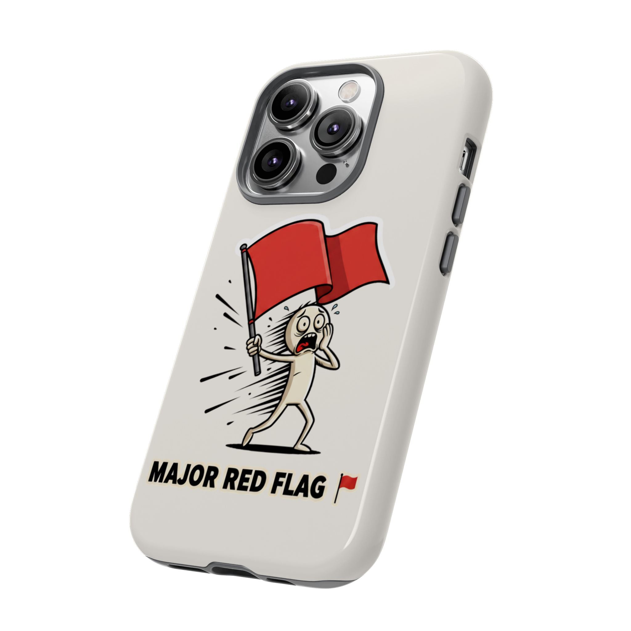 Major Red Flag Character - Phone Case