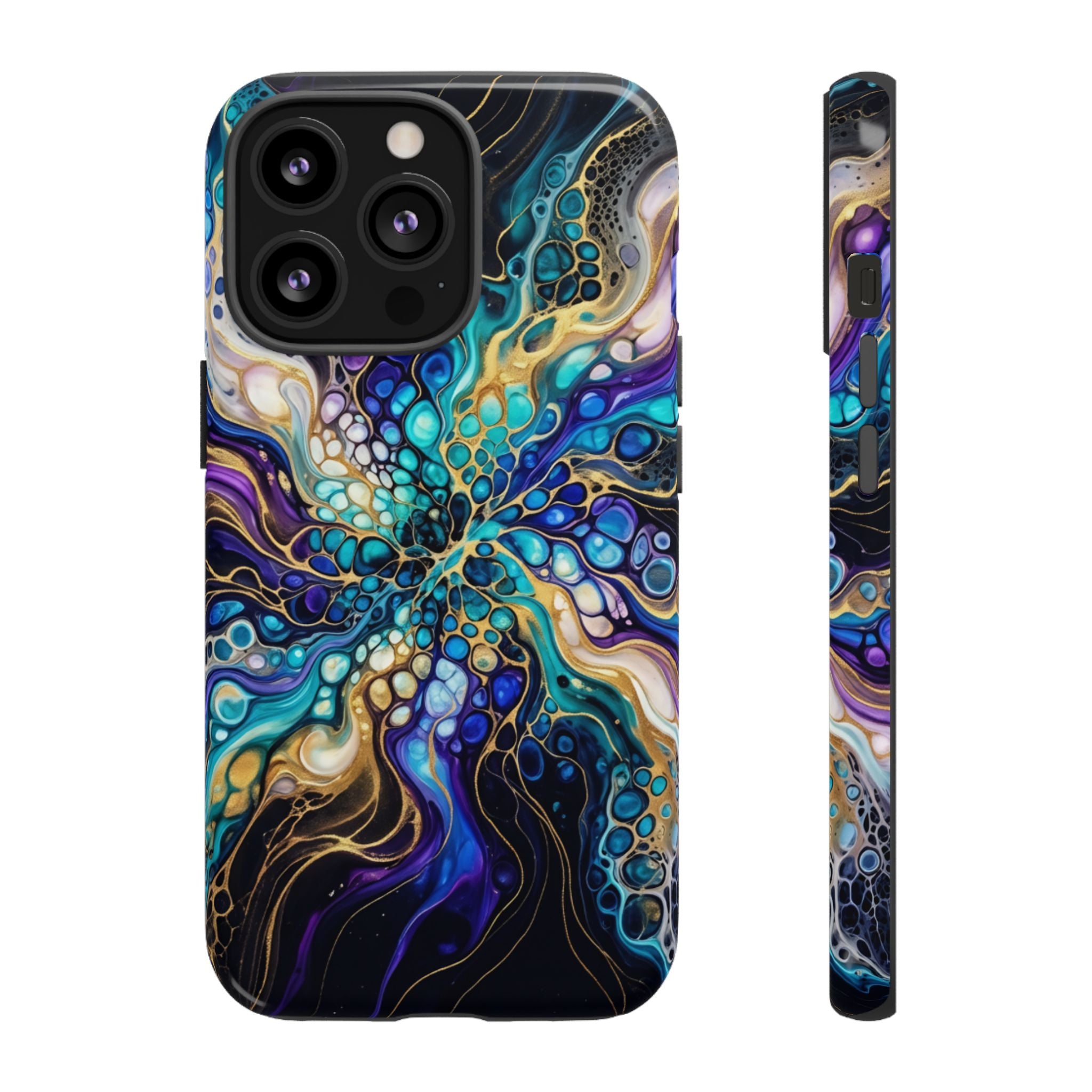 Liquid Cosmos Bloom - Phone Case