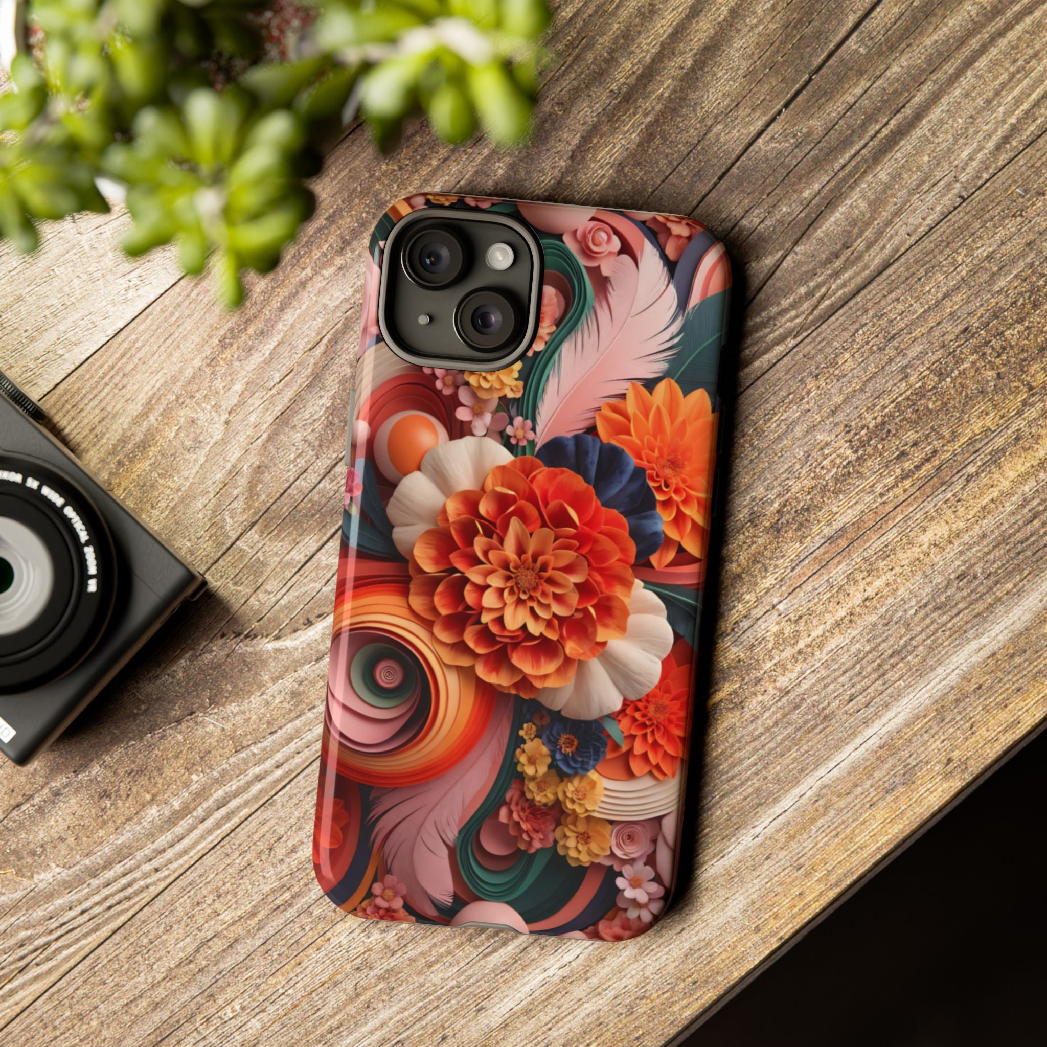Bold Flower Bouquet - Phone Case