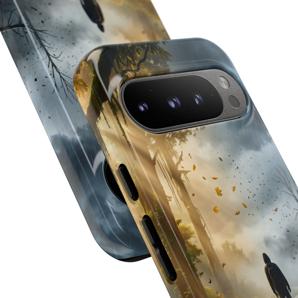Contrasting Light/Dark Art - Phone Case