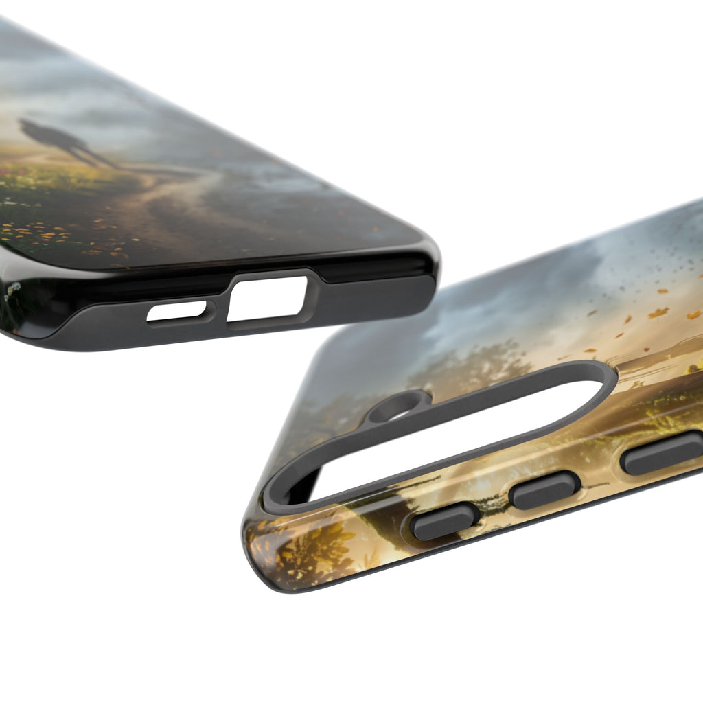 Contrasting Light/Dark Art - Phone Case