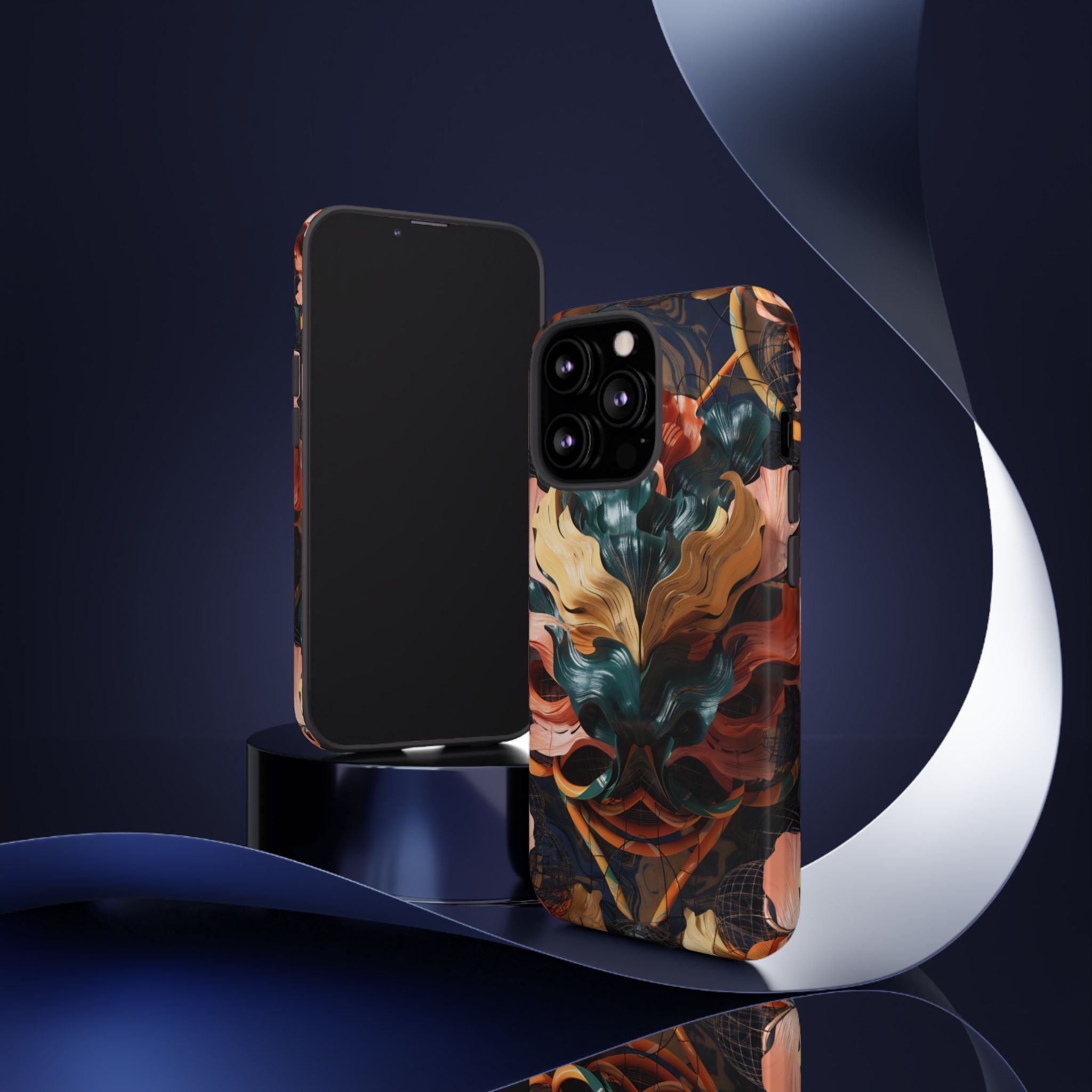 Dark Wild Abstract - Phone Case
