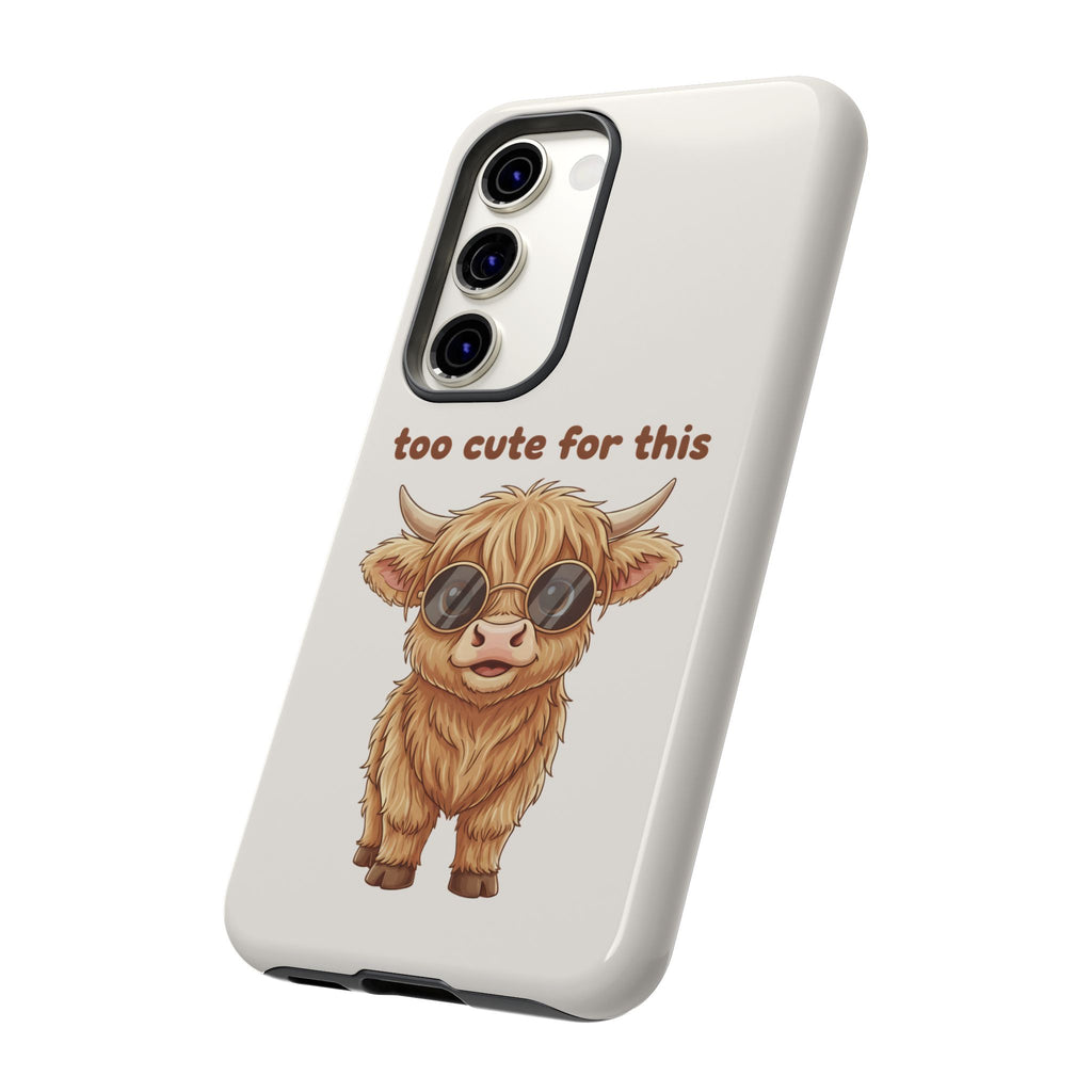 Highland Cow Phone Case — Too Cute for This Design