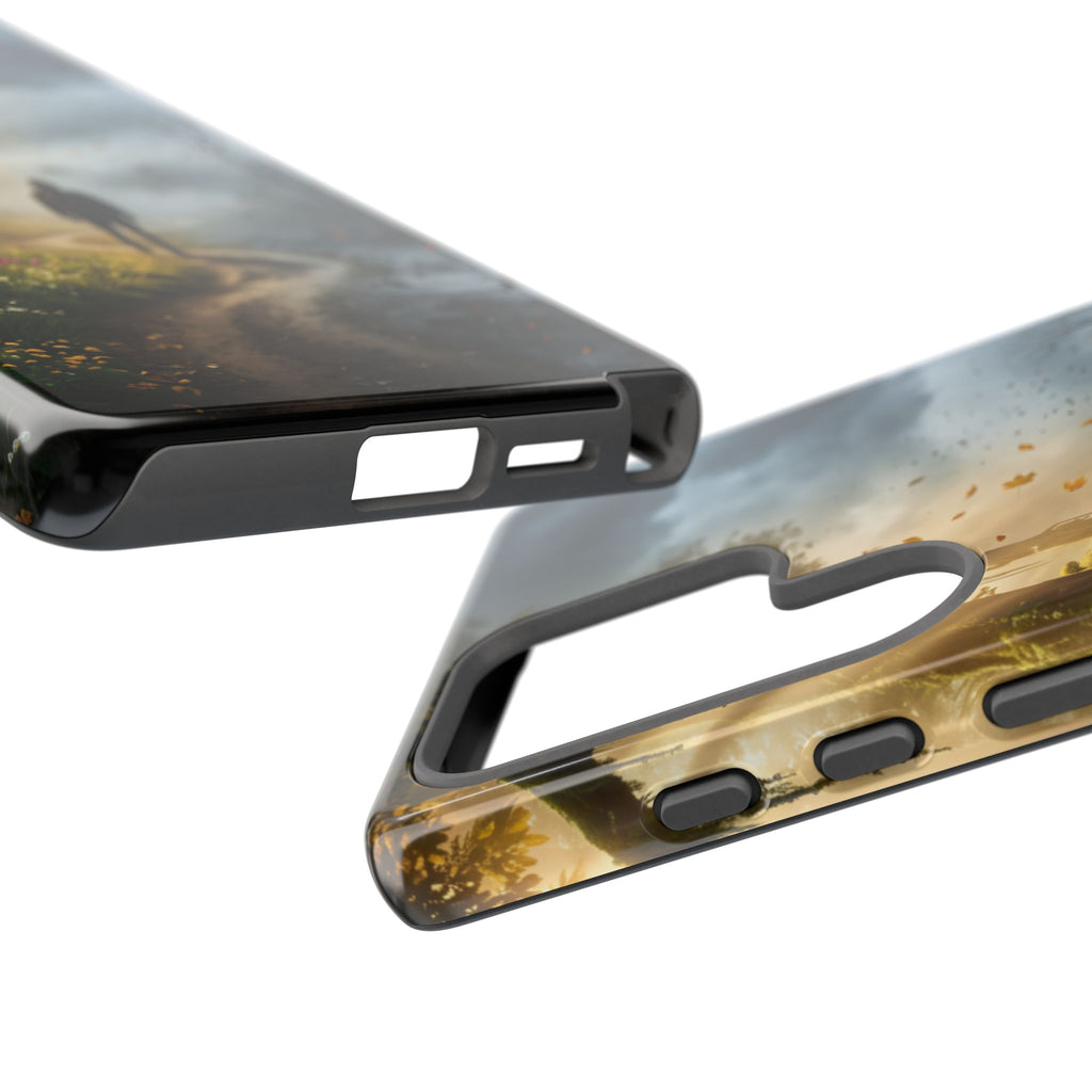 Contrasting Light/Dark Art - Phone Case
