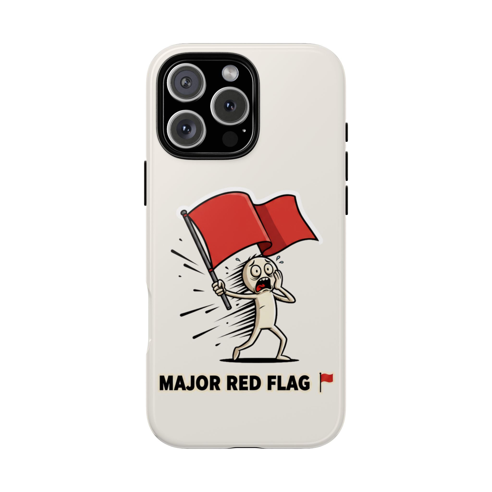 Major Red Flag Character - Phone Case