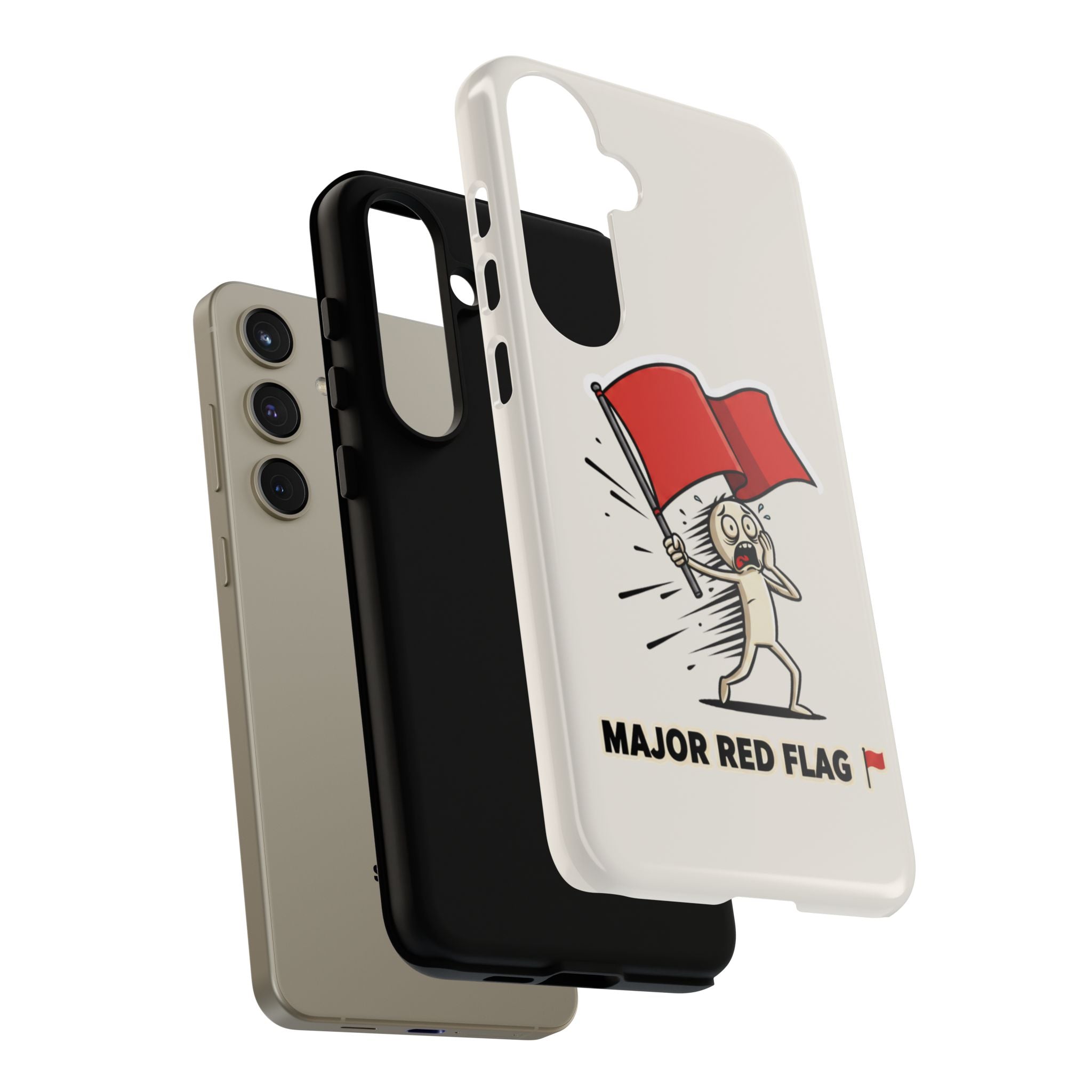 Major Red Flag Character - Phone Case
