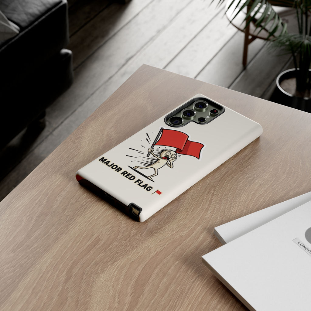 Major Red Flag Character - Phone Case