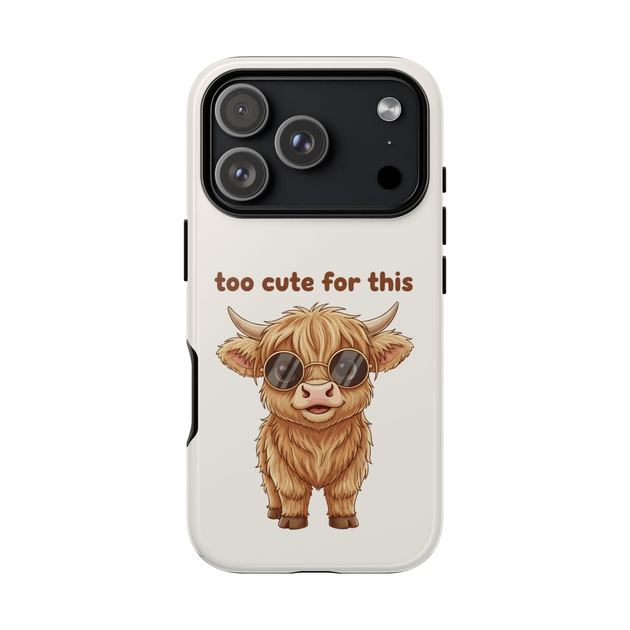 Highland Cow Phone Case — Too Cute for This Design