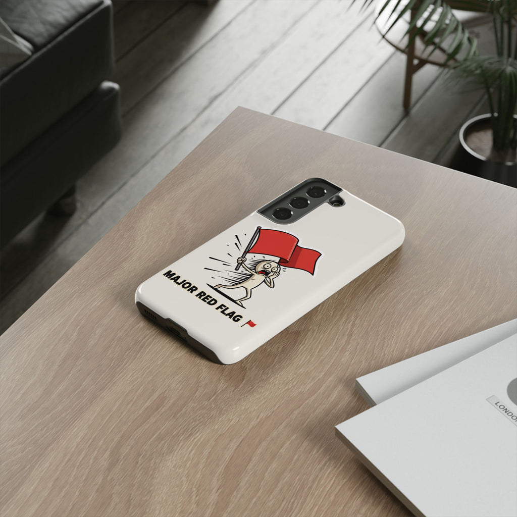 Major Red Flag Character - Phone Case