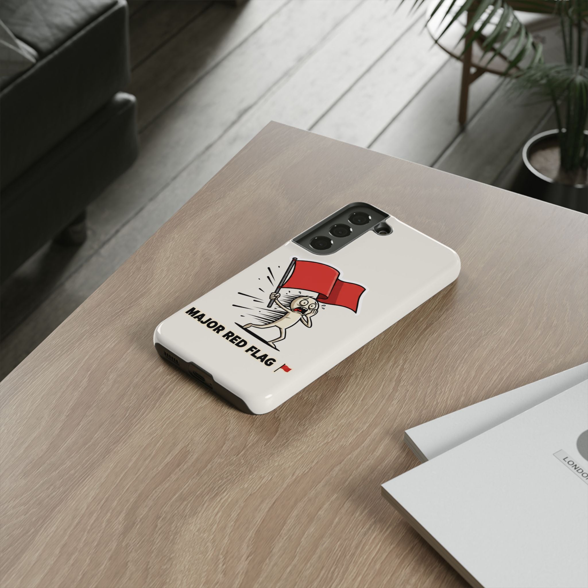 Major Red Flag Character - Phone Case
